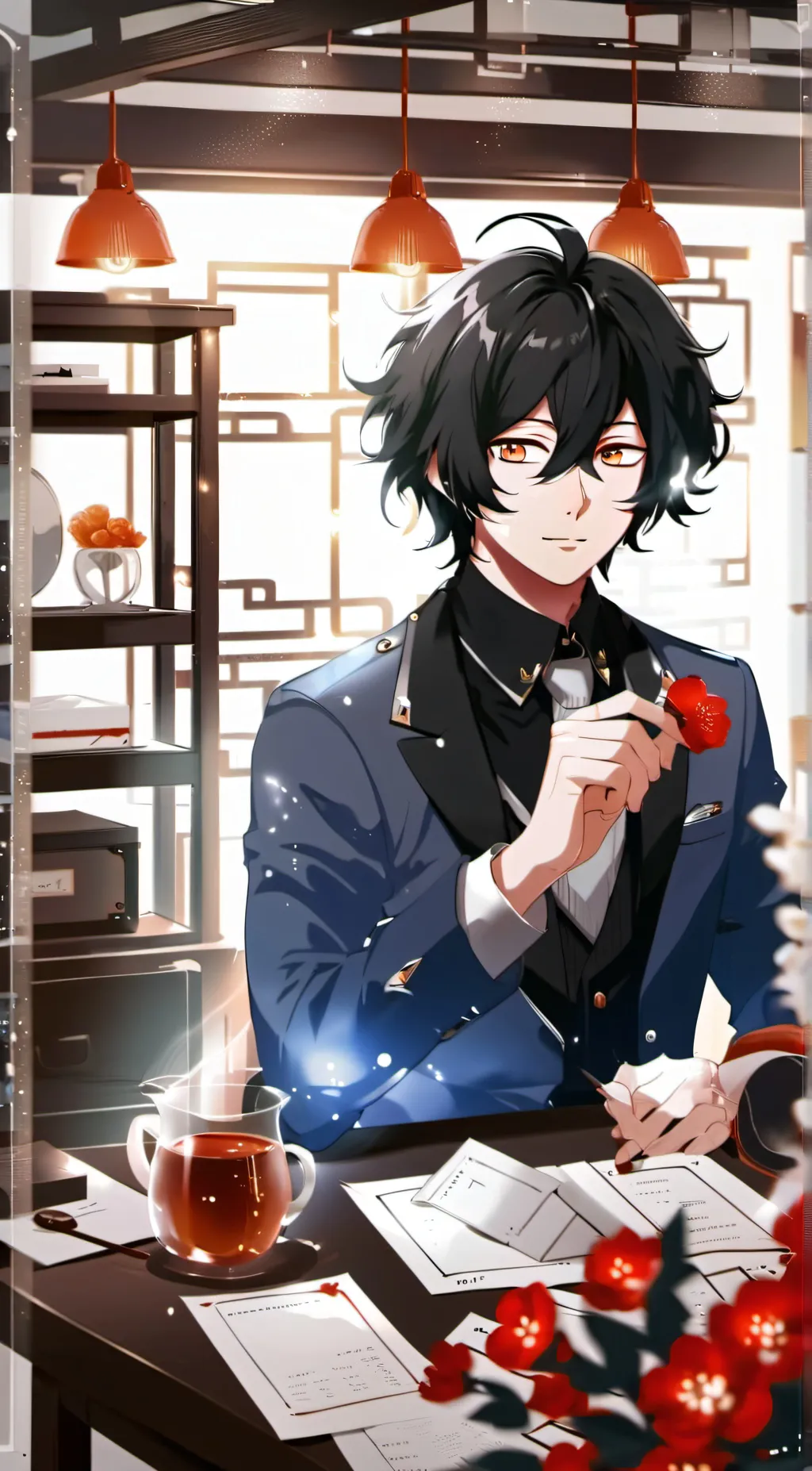 ai character: y/n  background