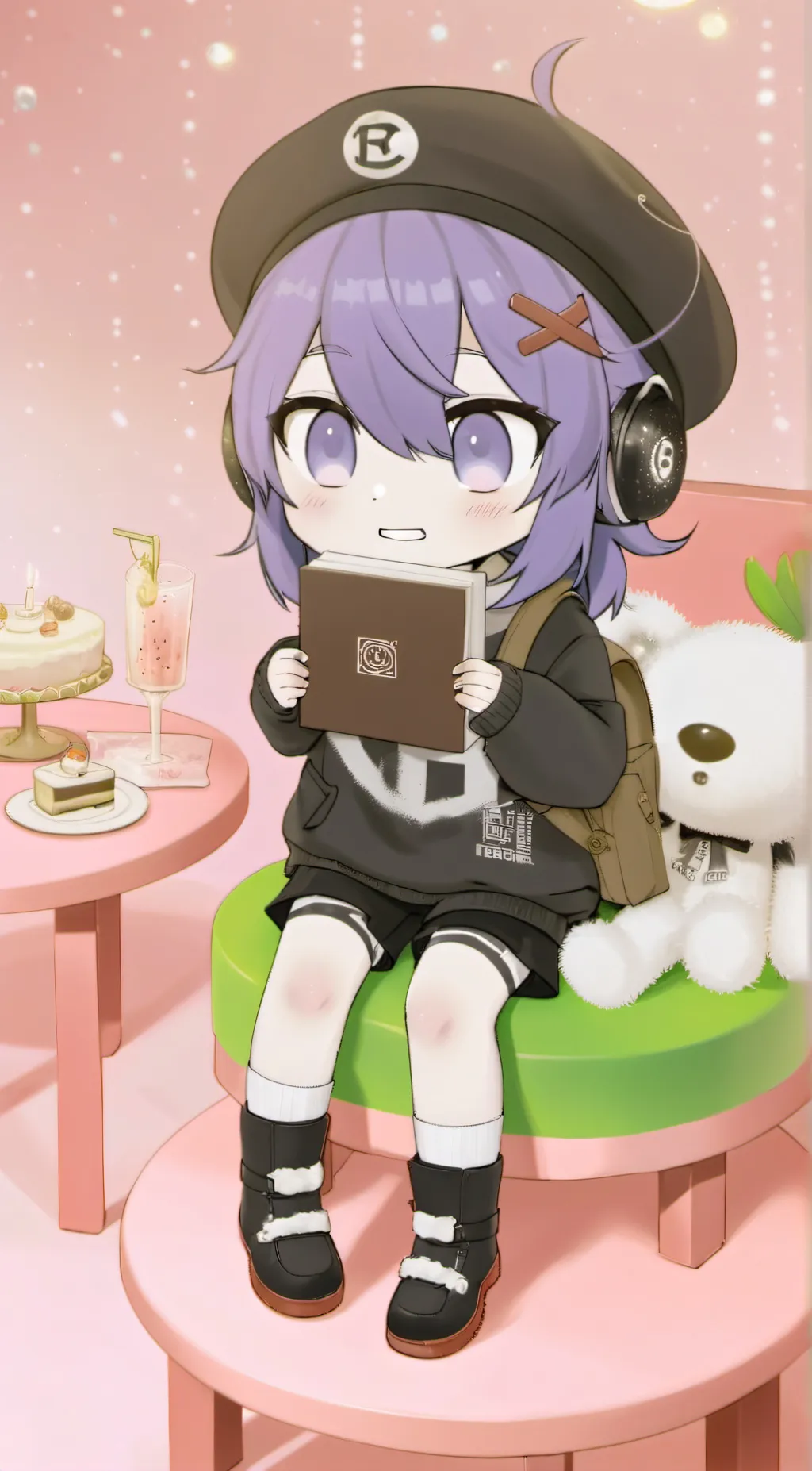 ai character: Bobbie  background