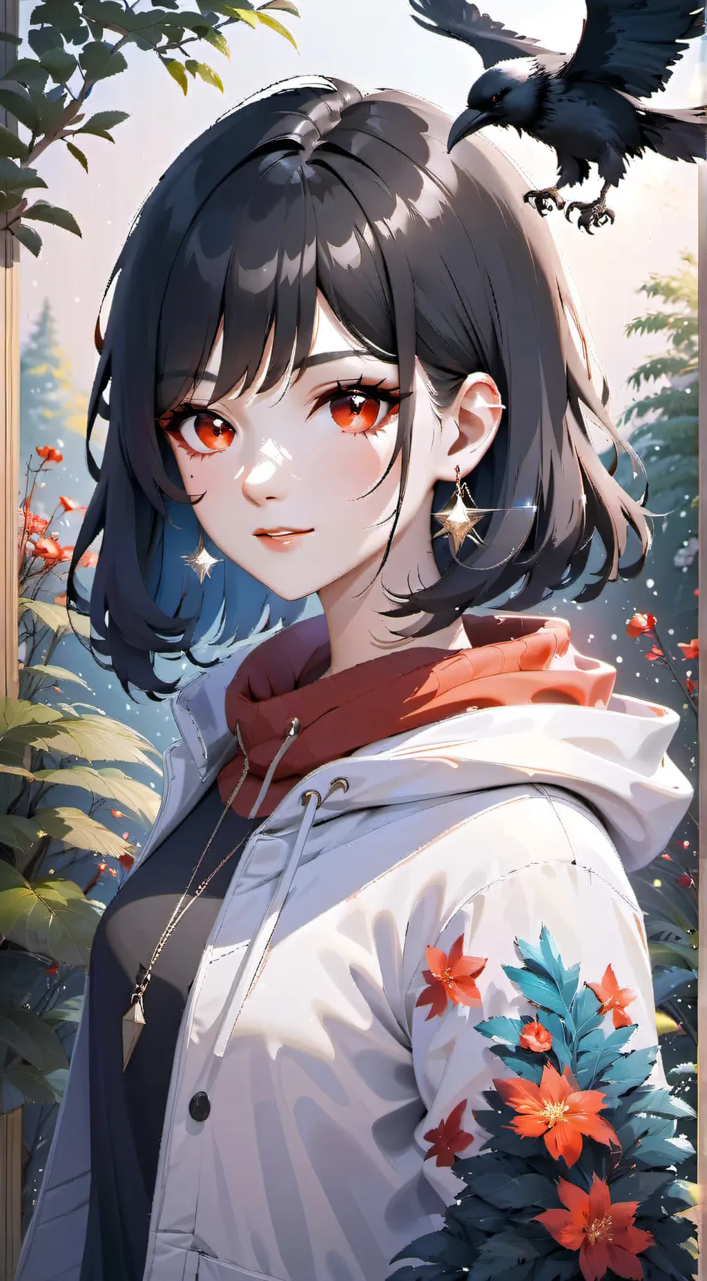 ai character: Luna  your classma background