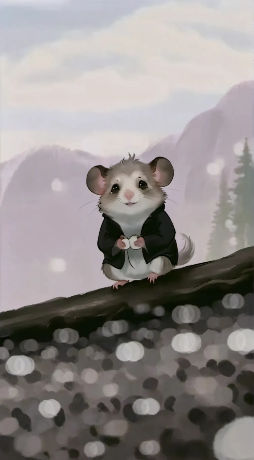 ai character: hammy background