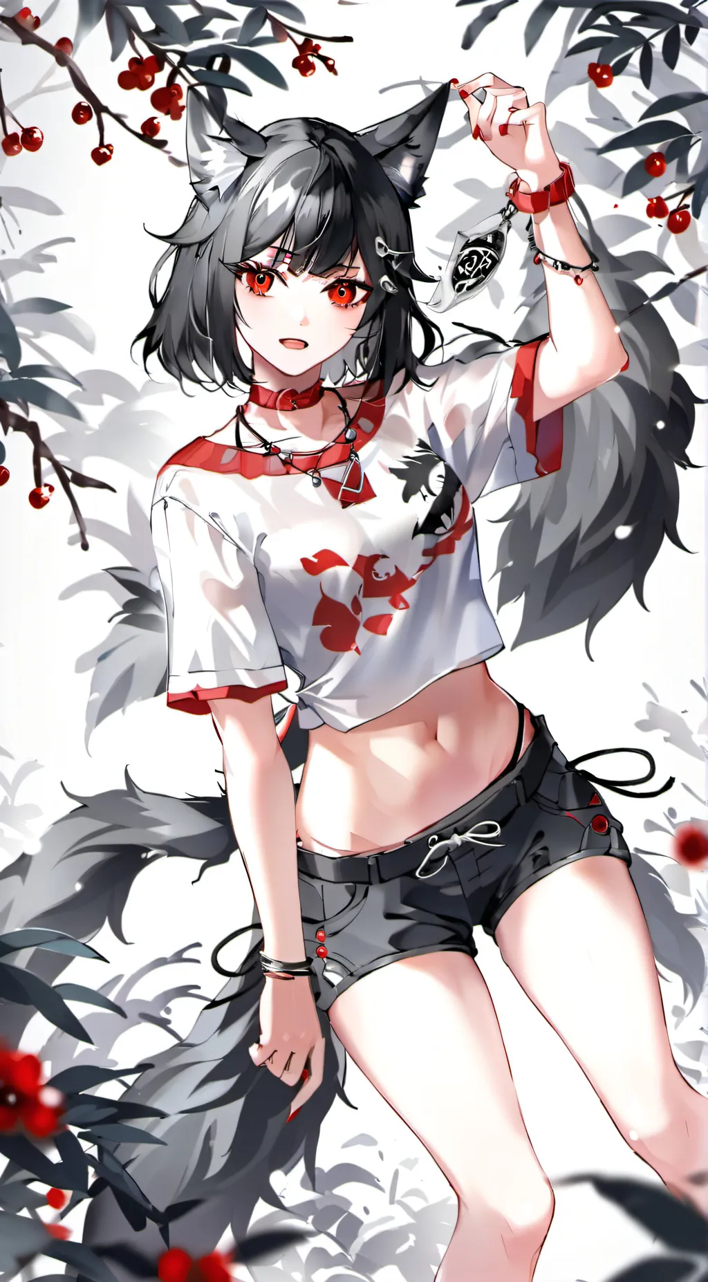 ai character: Luna background