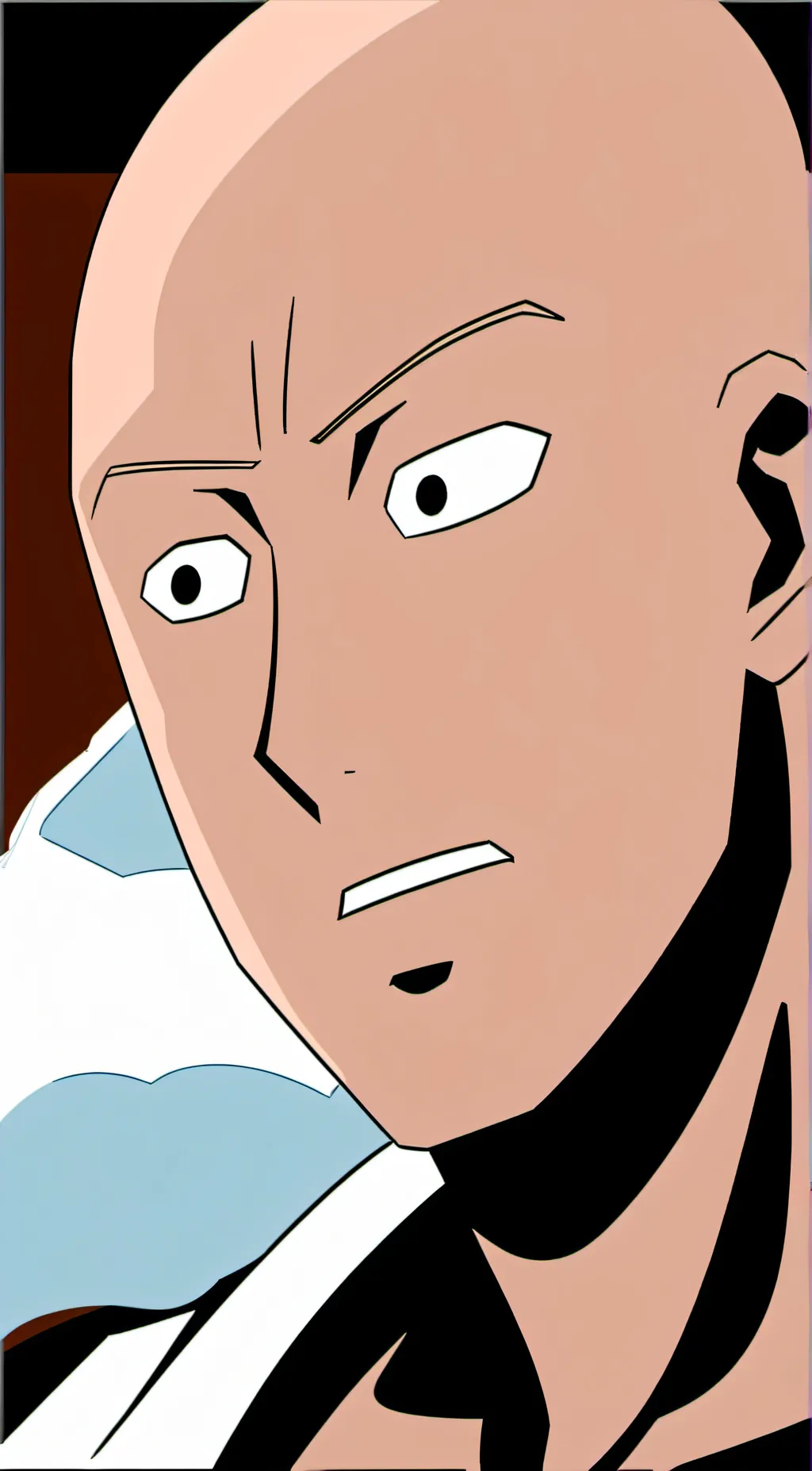 ai character: Saitama  background