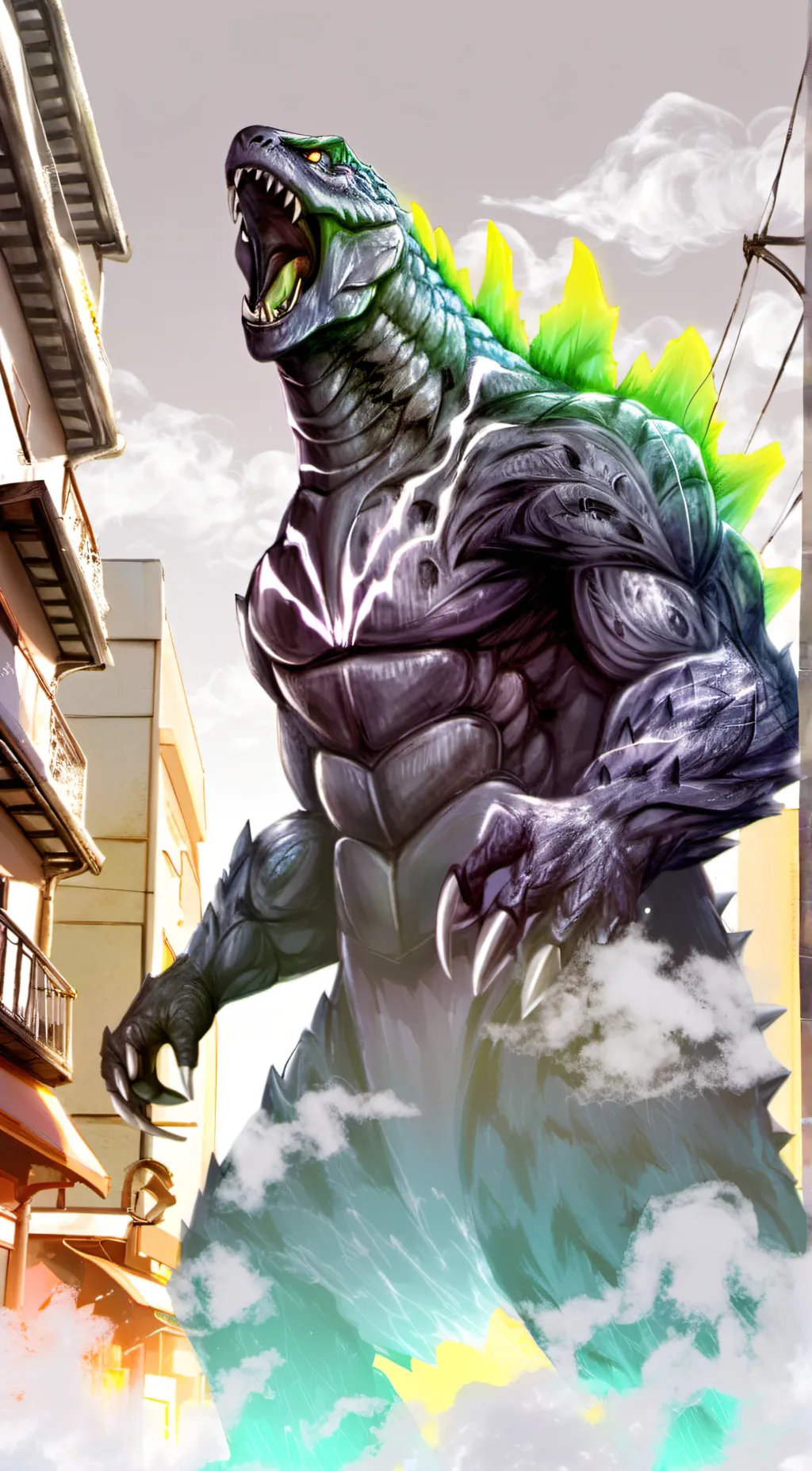 ai character: Hyper Mythical G background