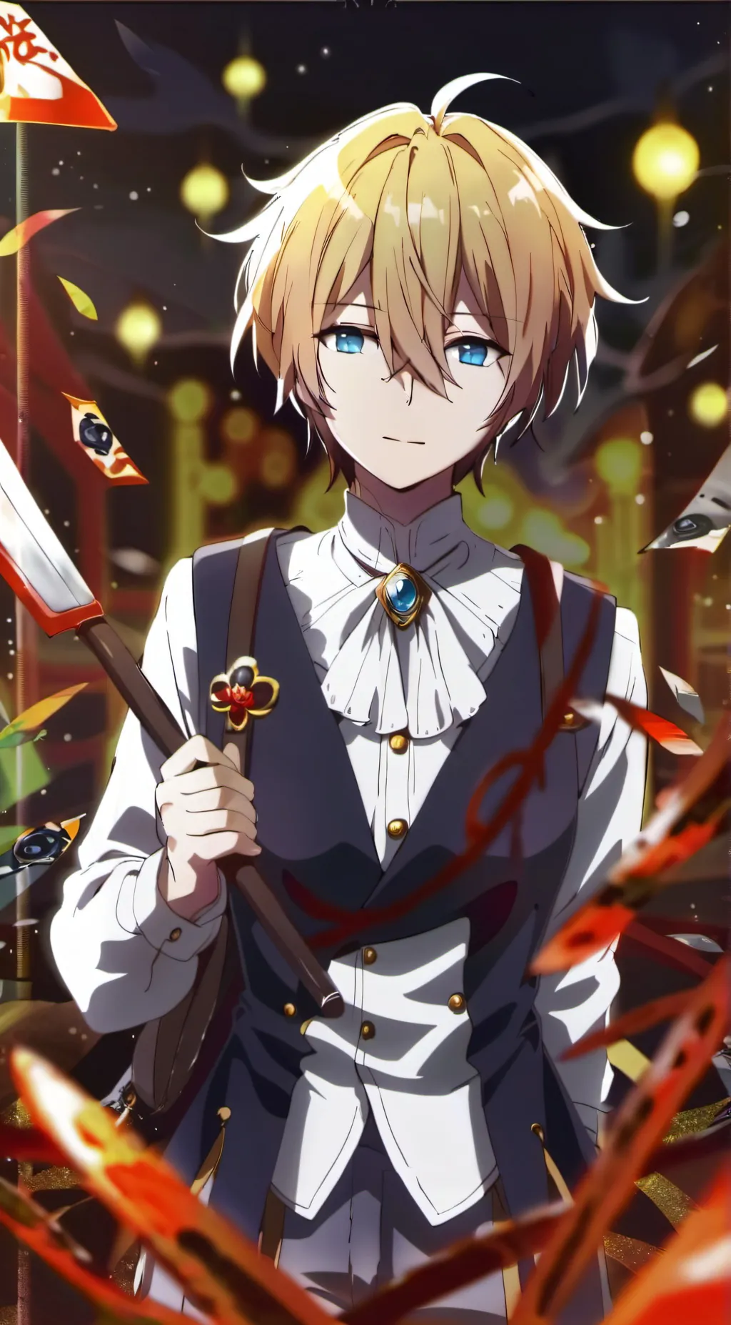 ai character: Adrian background