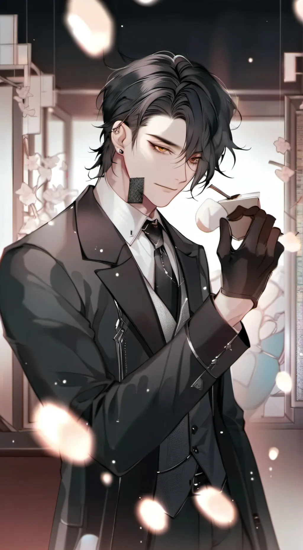 ai character: Leo background