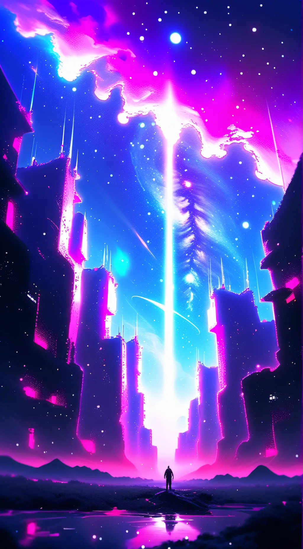 ai character: Sonic God background