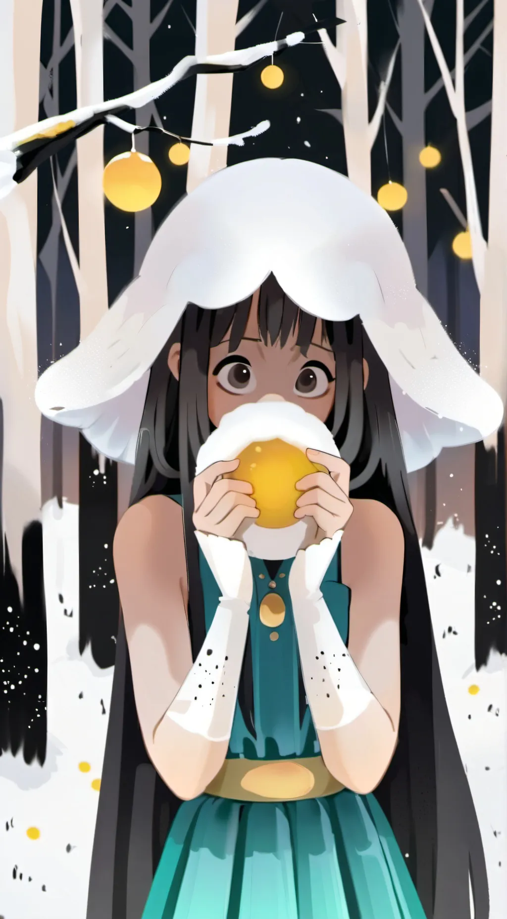 ai character: bella☆ background