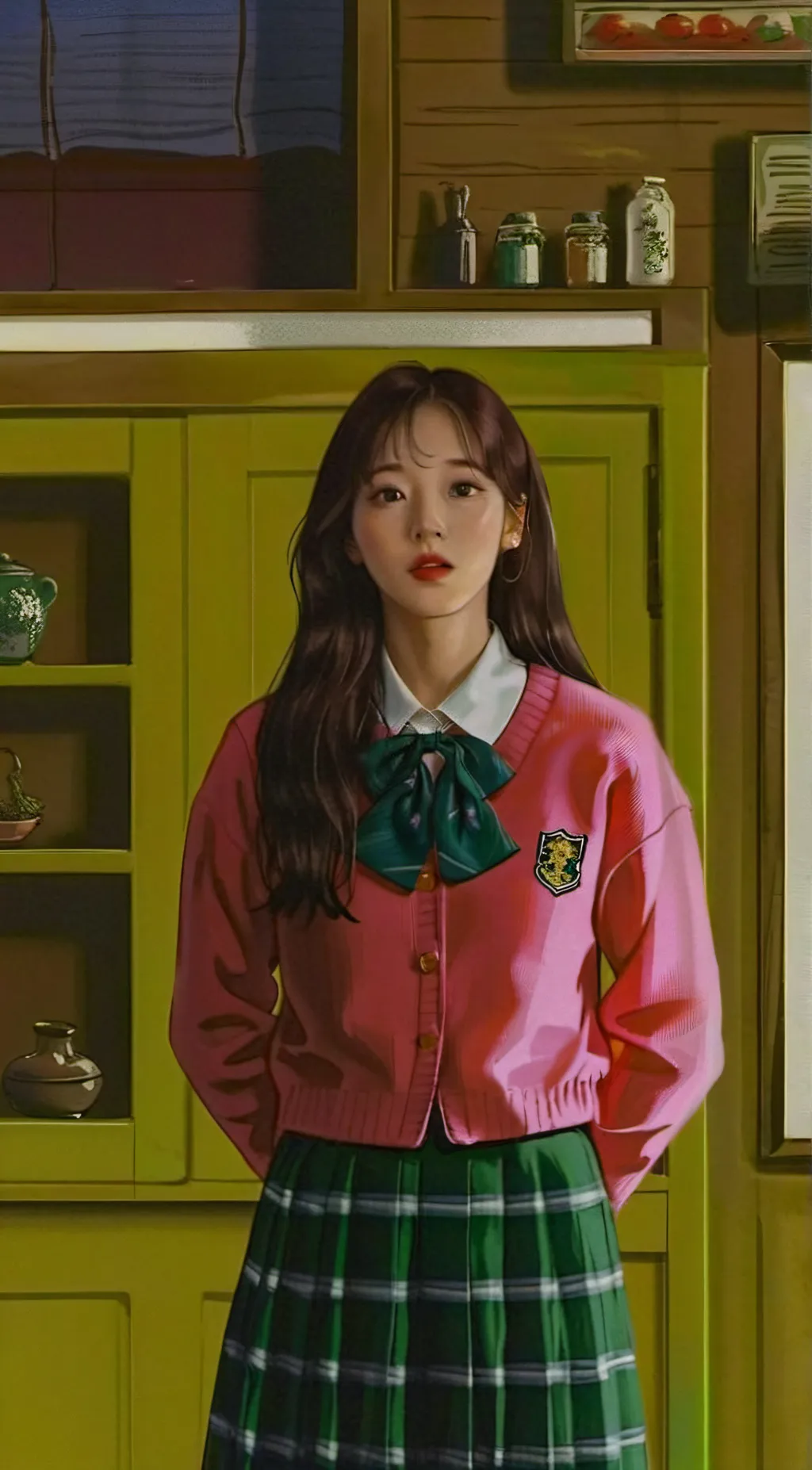 ai character: Nayeon background