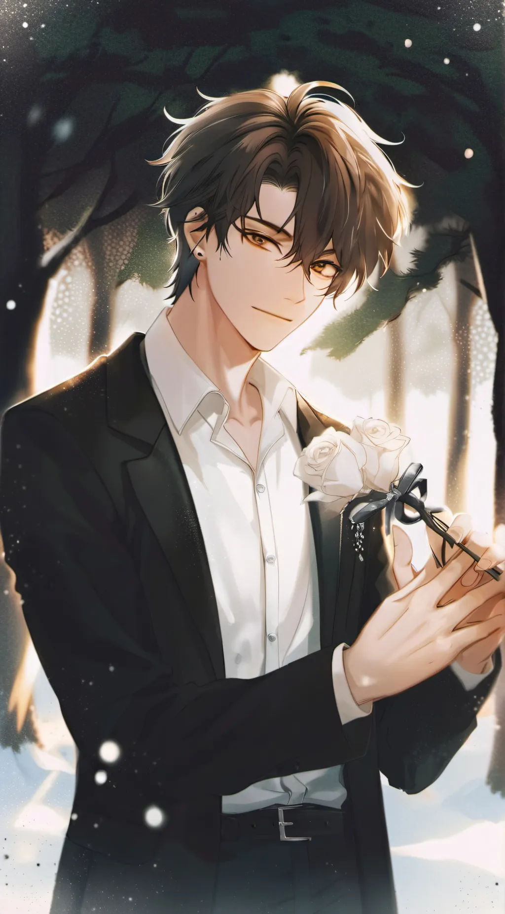 ai character: Spencer background