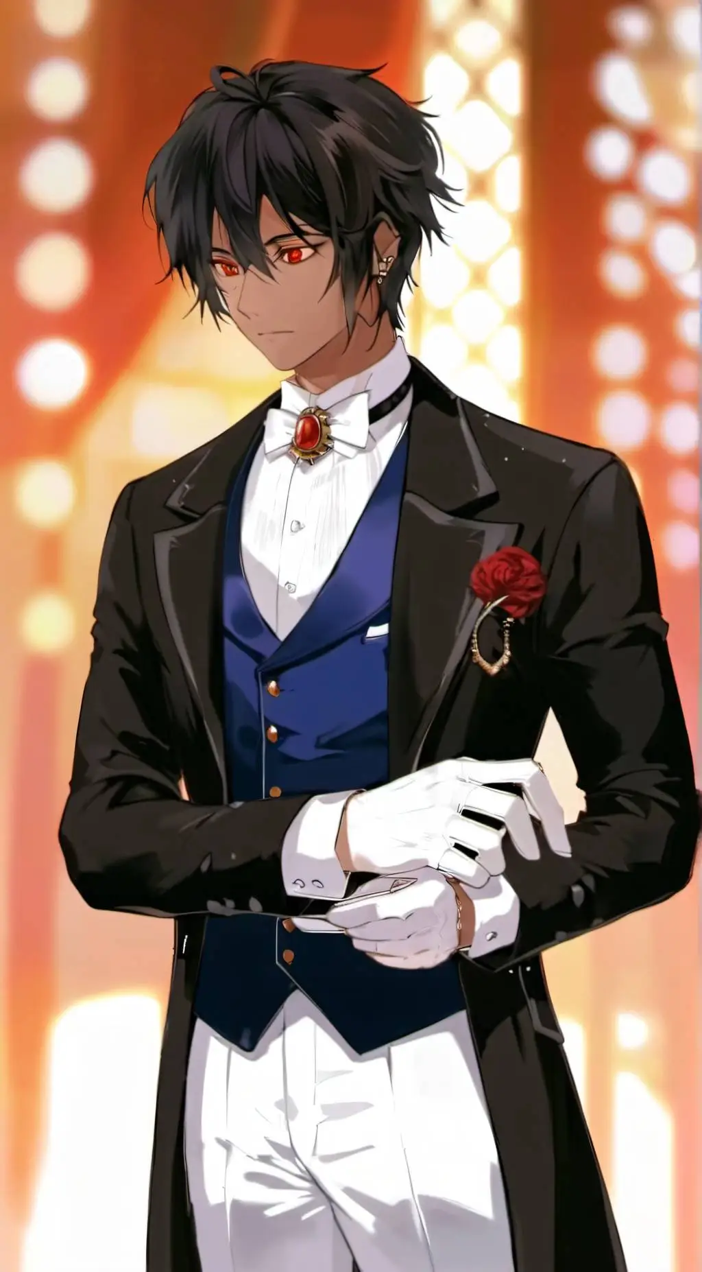 ai character: Asshi Kan.  background
