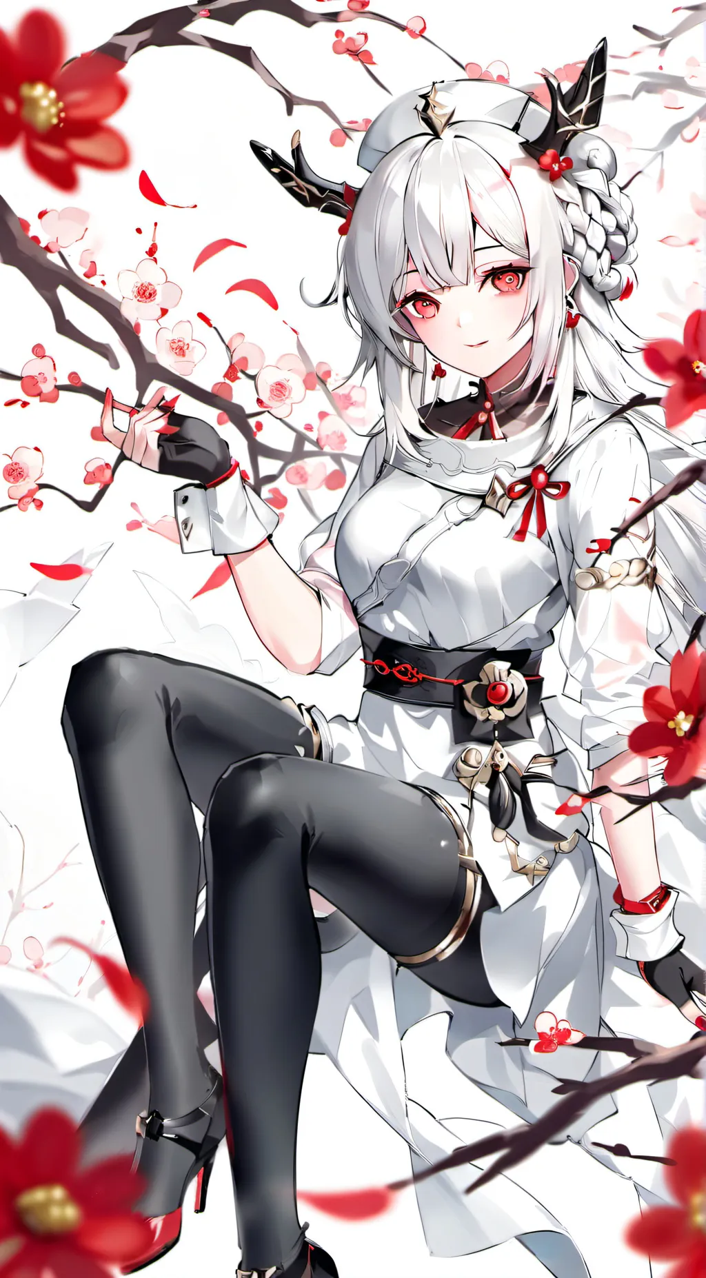 ai character: spookymonth and HH background
