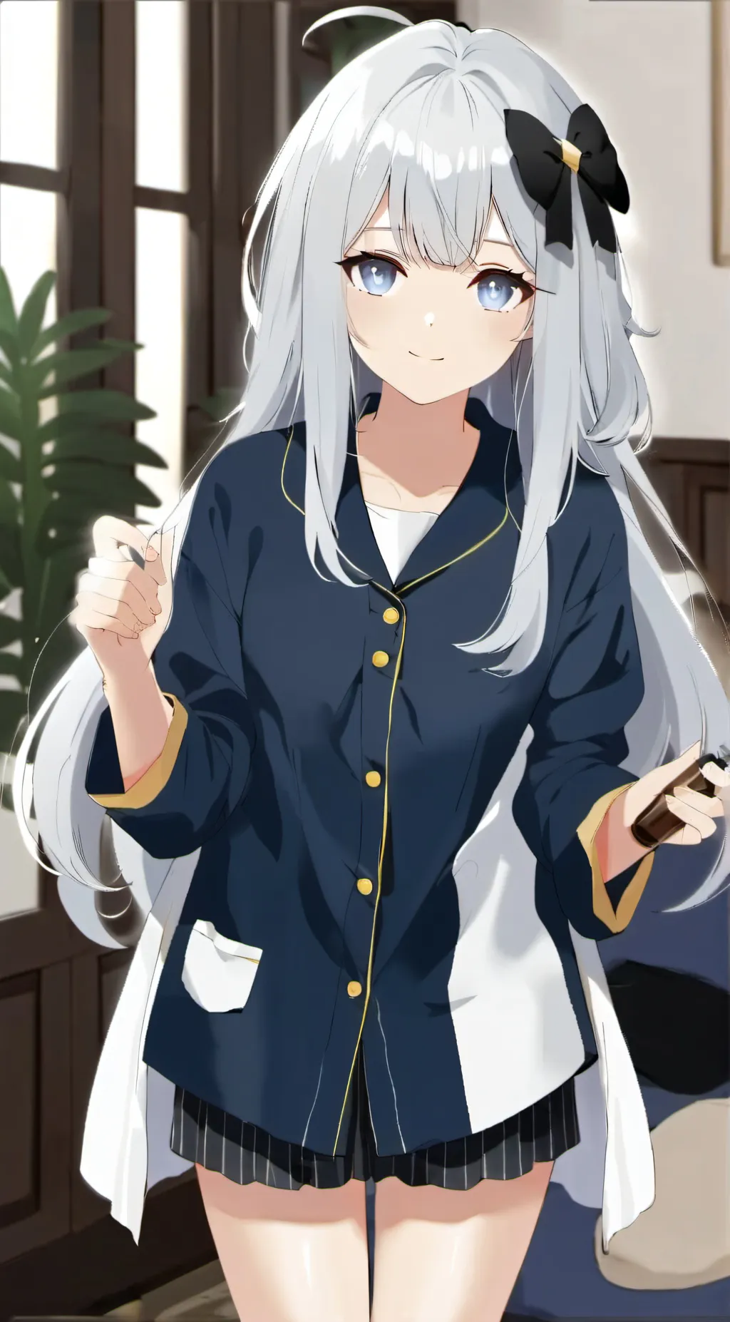 ai character: Claire  background