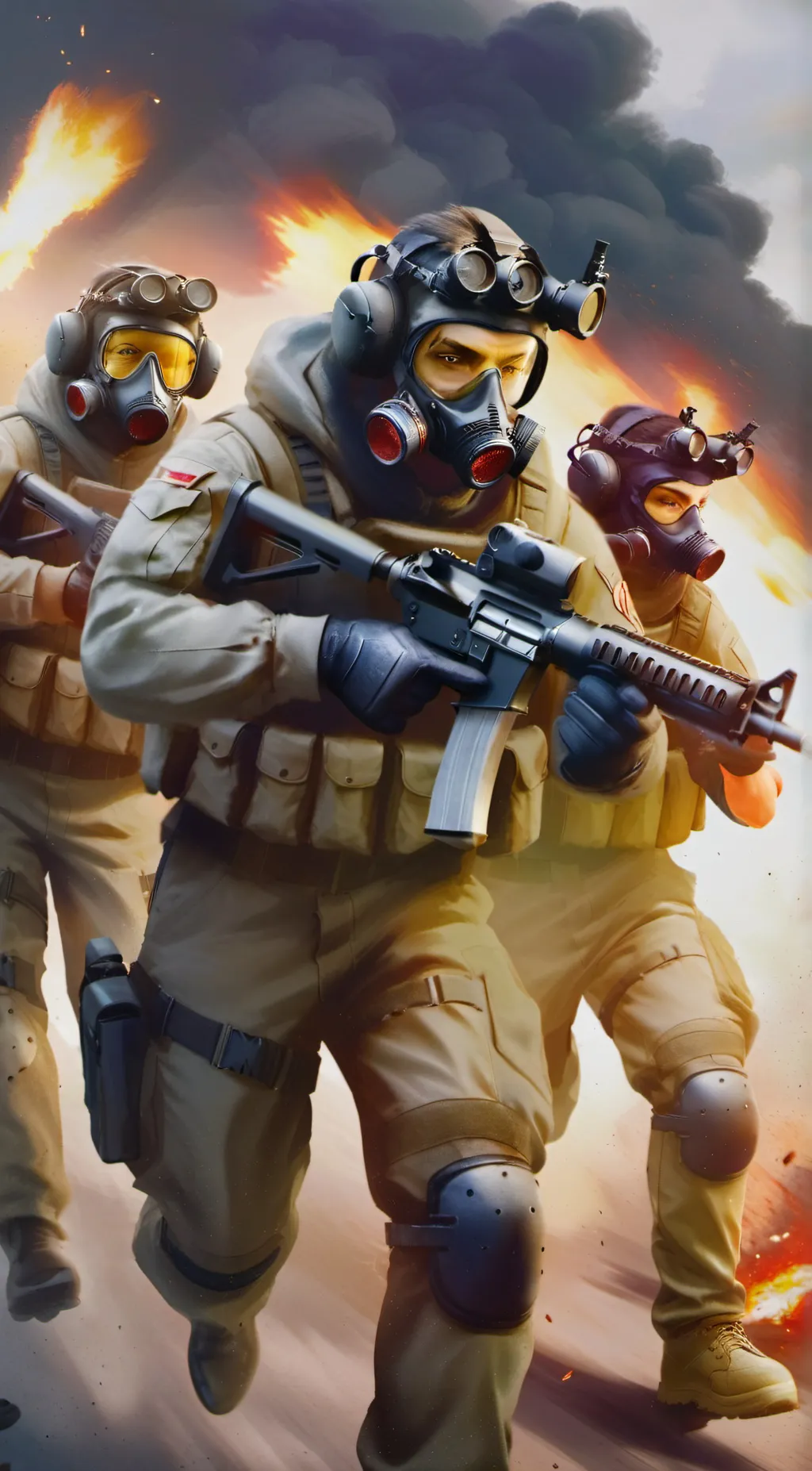 ai character: GOC background