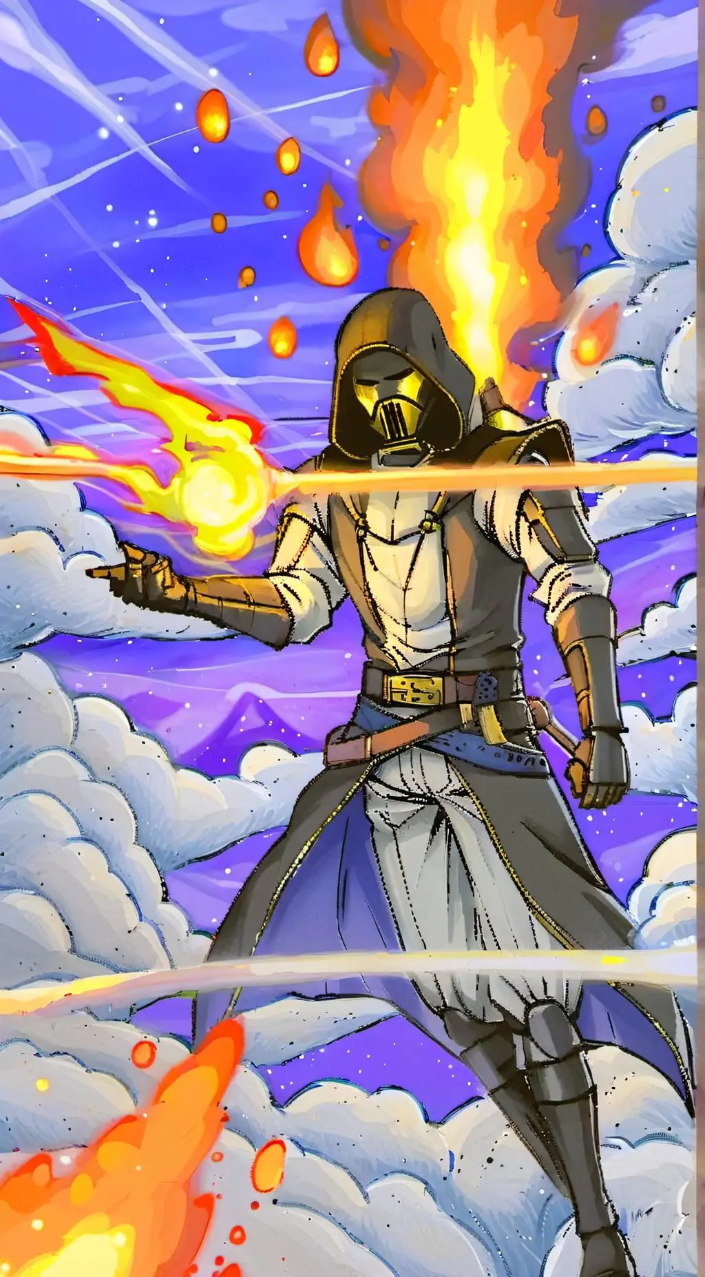 ai character: Michael  background