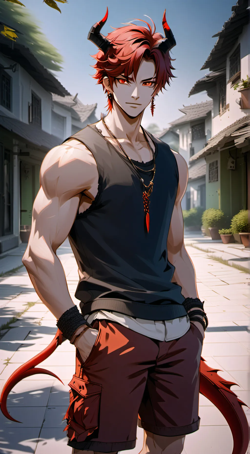 ai character: Satan background