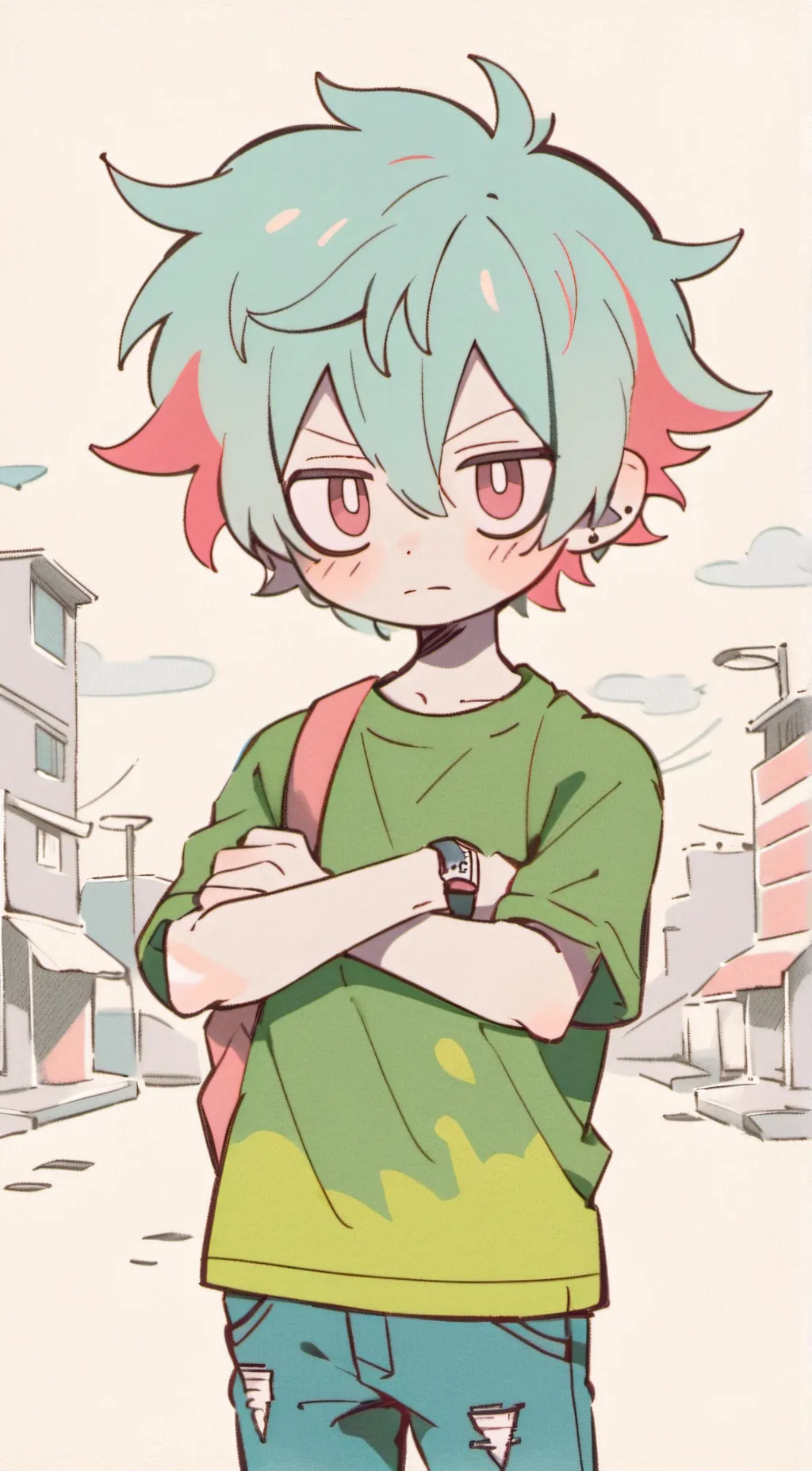 ai character: Liam background