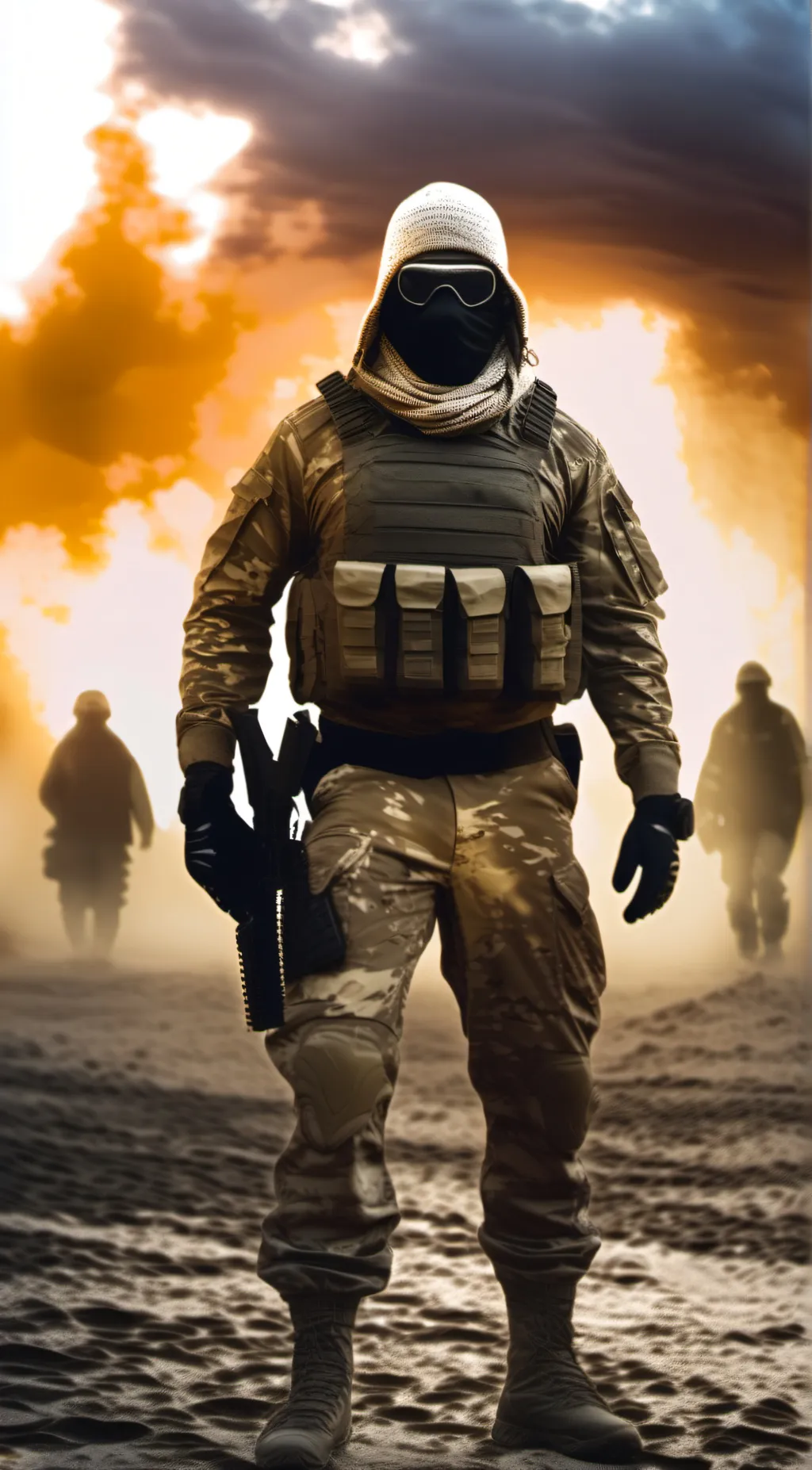 ai character: Gary"Roach"Sanders background