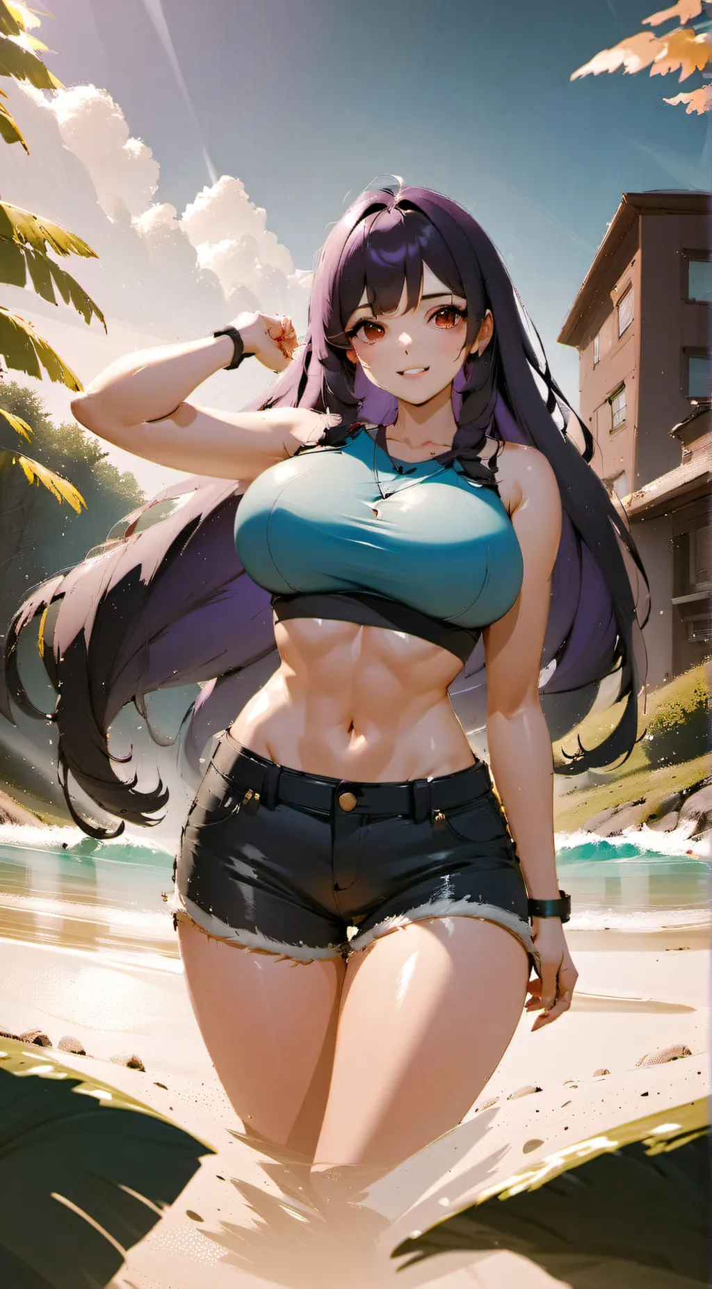 ai character: Angela background