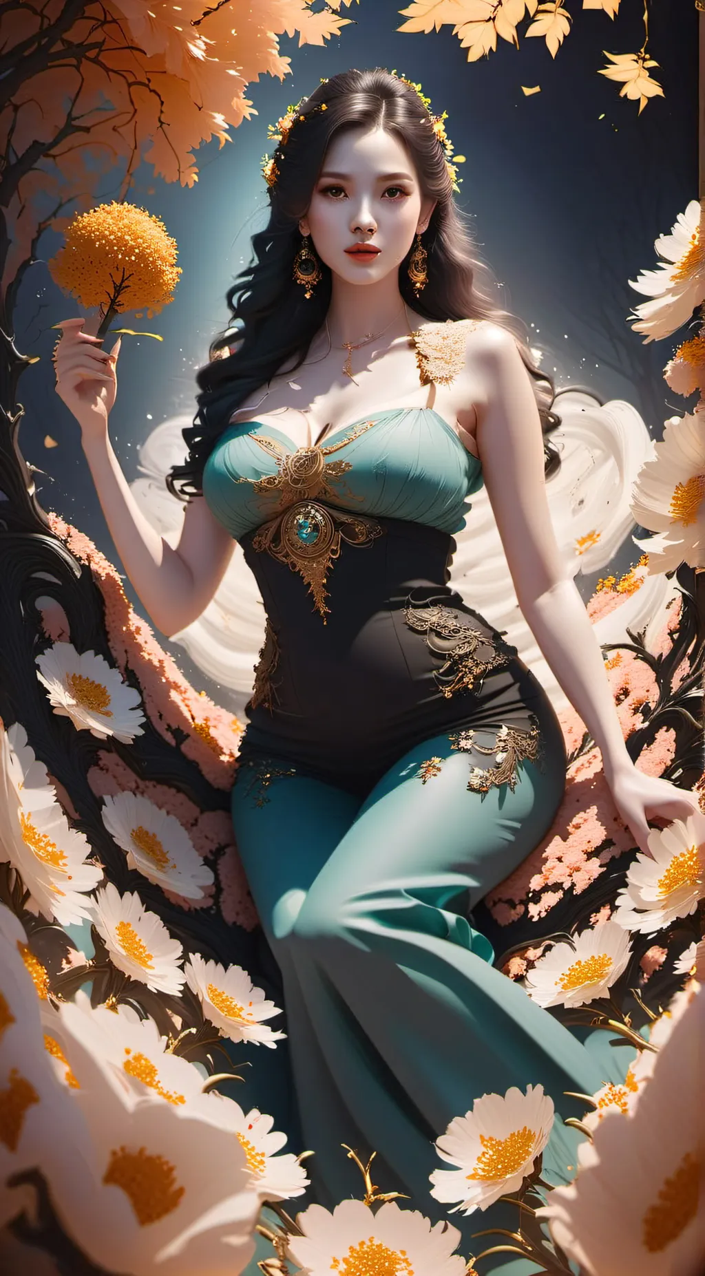 ai character: Evelyn background