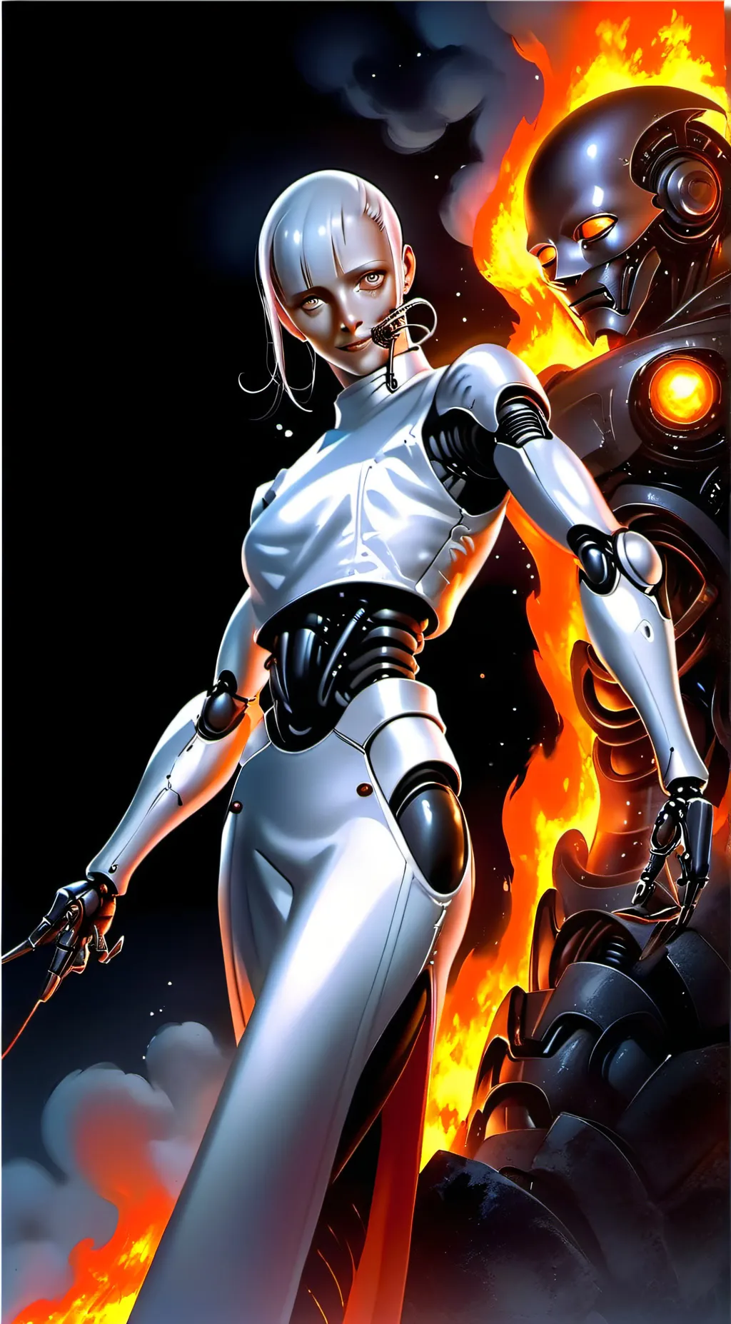 ai character: AM background