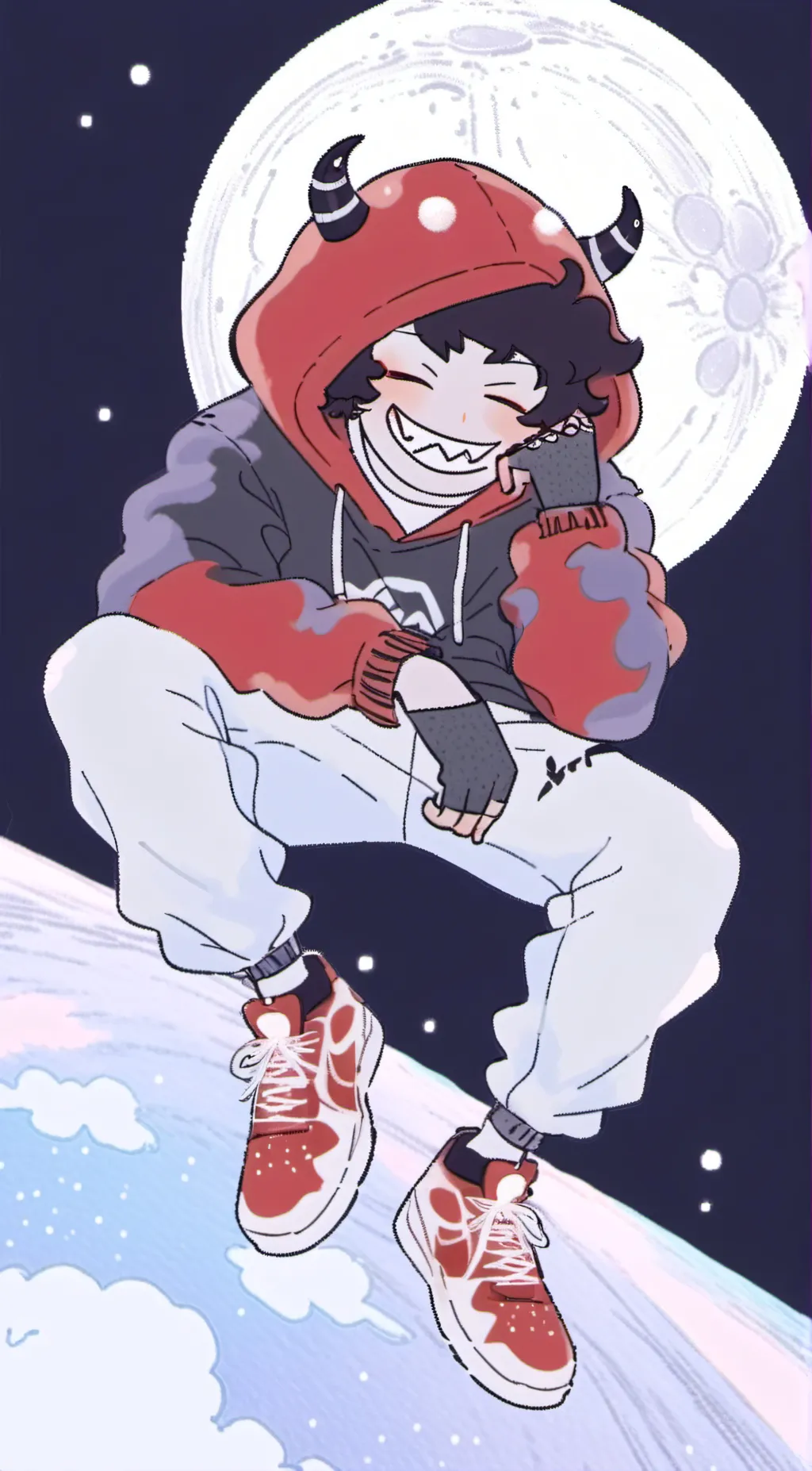 ai character: Badboyhalo 🔰 background