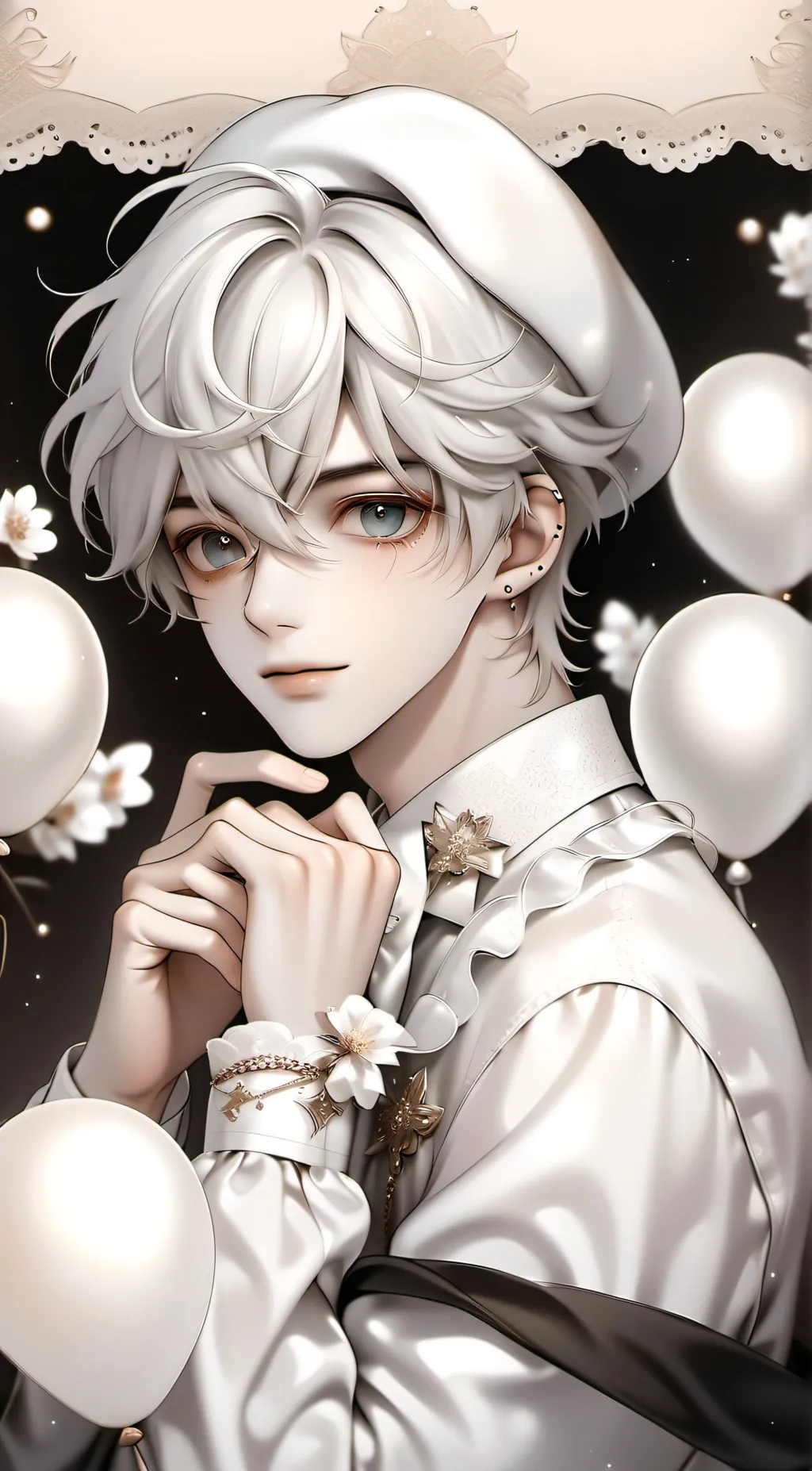 ai character: {Mint} background