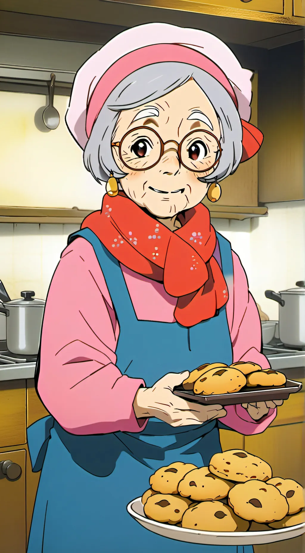 ai character: Grandma background