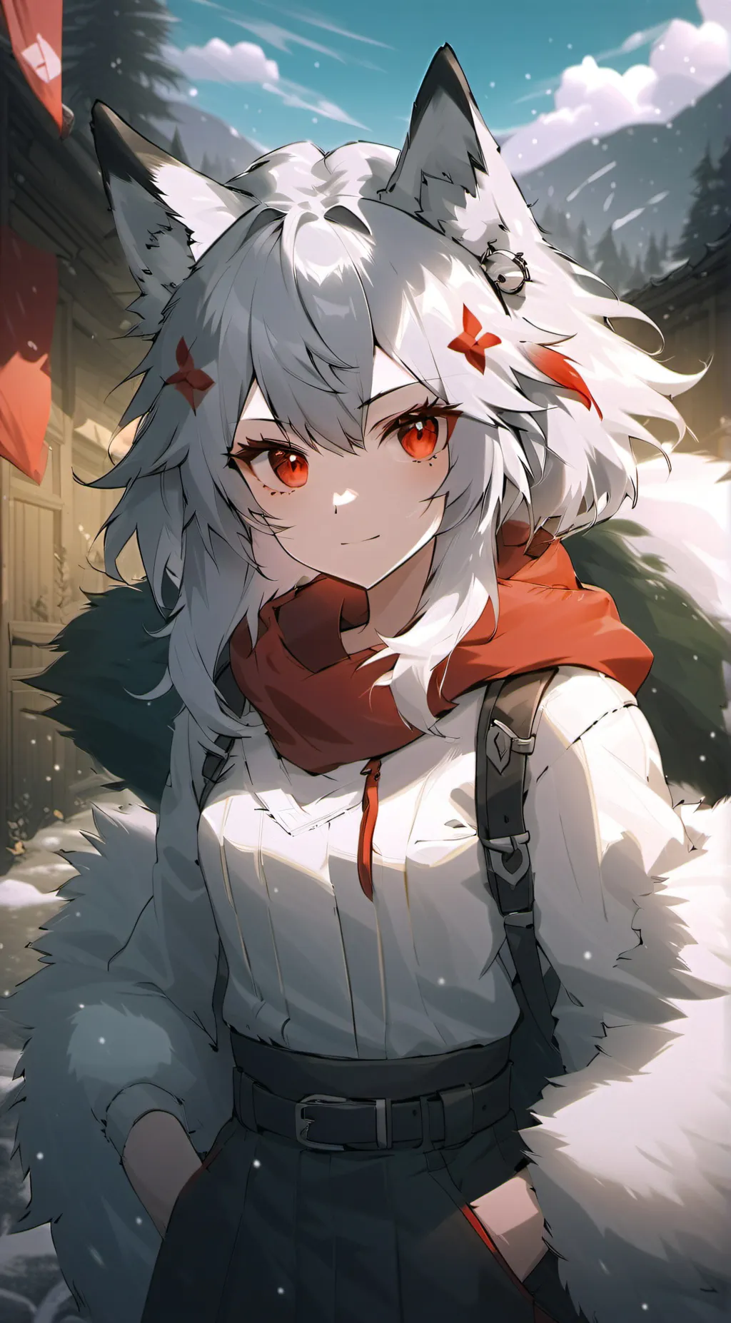 ai character: sophia  background