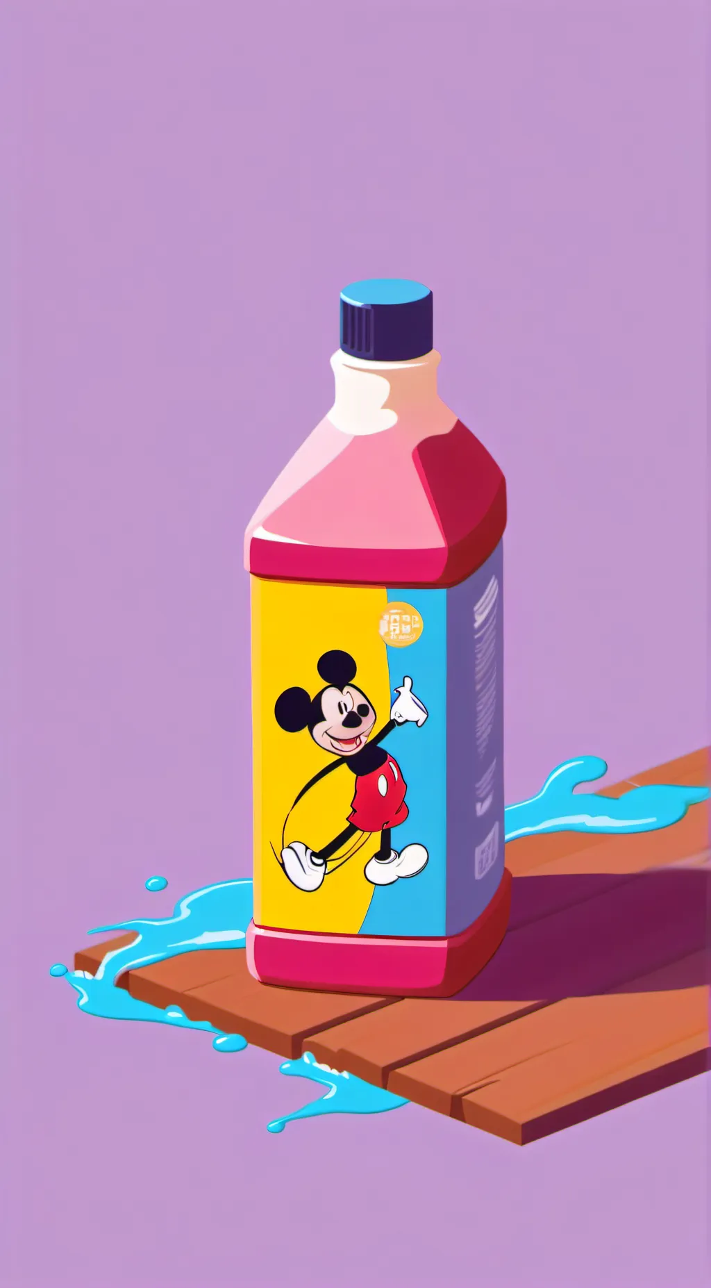 ai character: Mickey Drink background