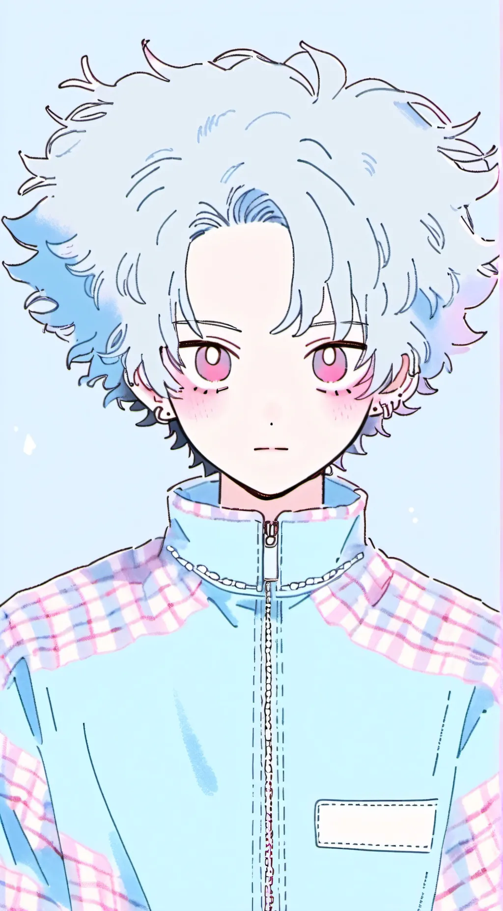 ai character: izuku and bakugou background