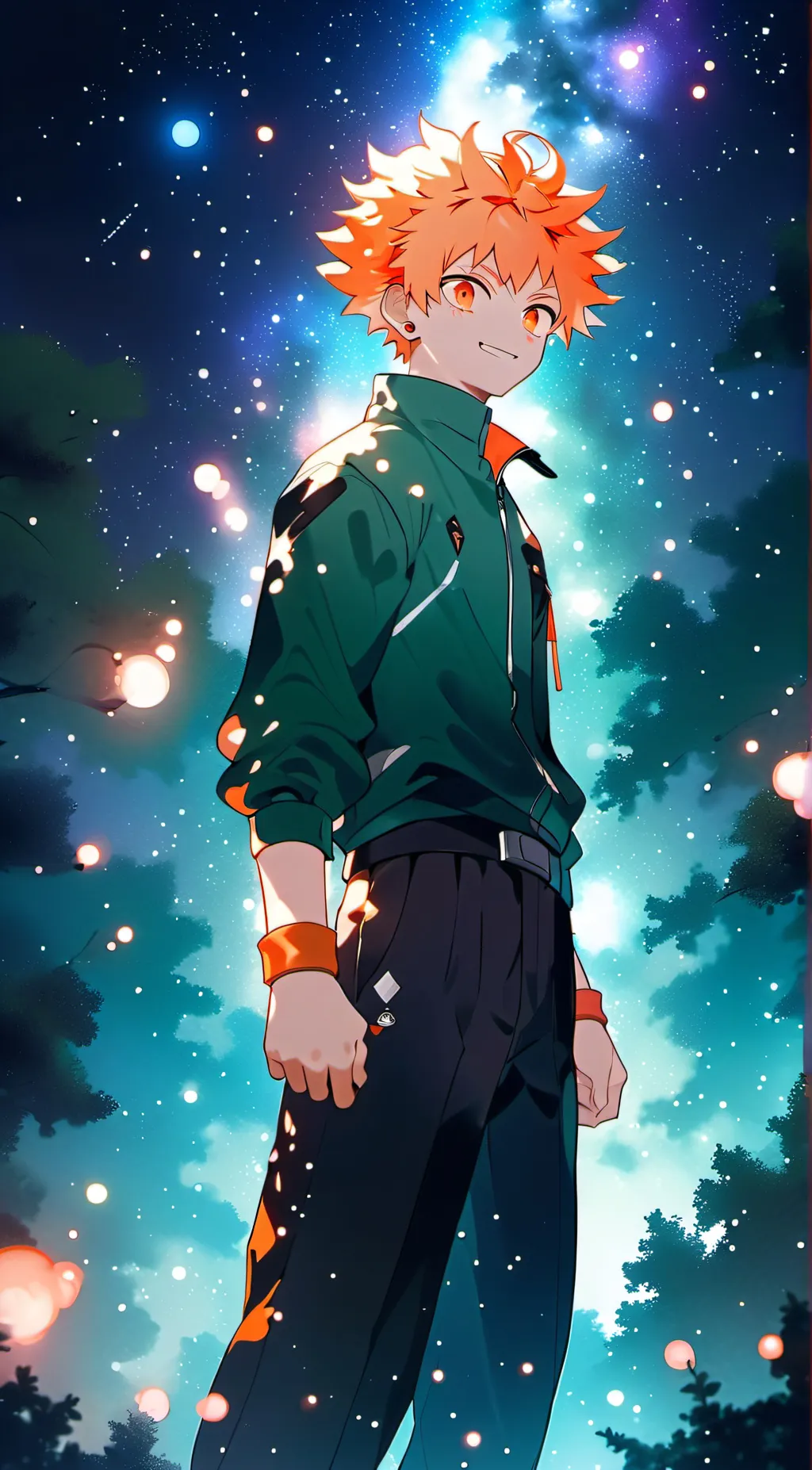 ai character: bakugo background