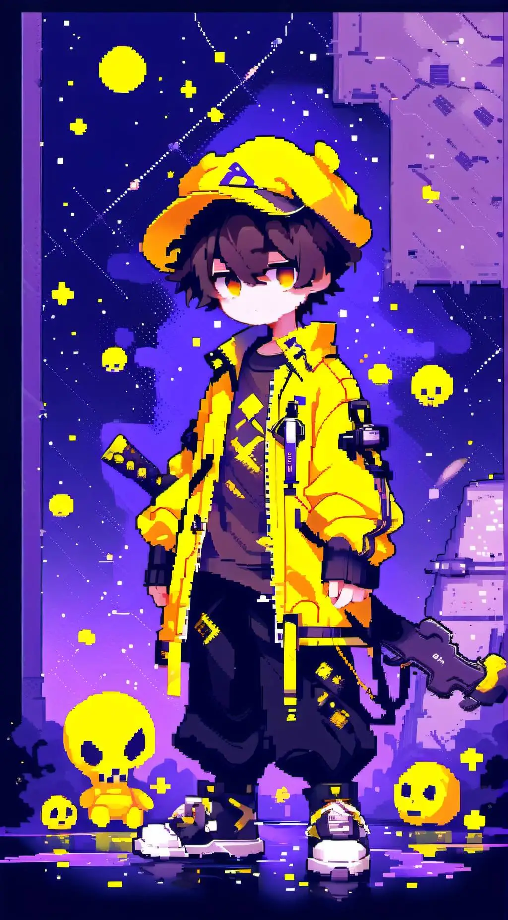 ai character: George 2.0 background
