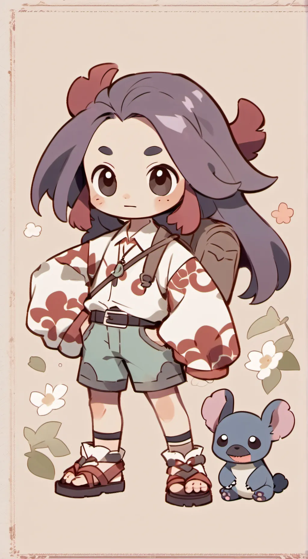 ai character: Lilo and Stitch background