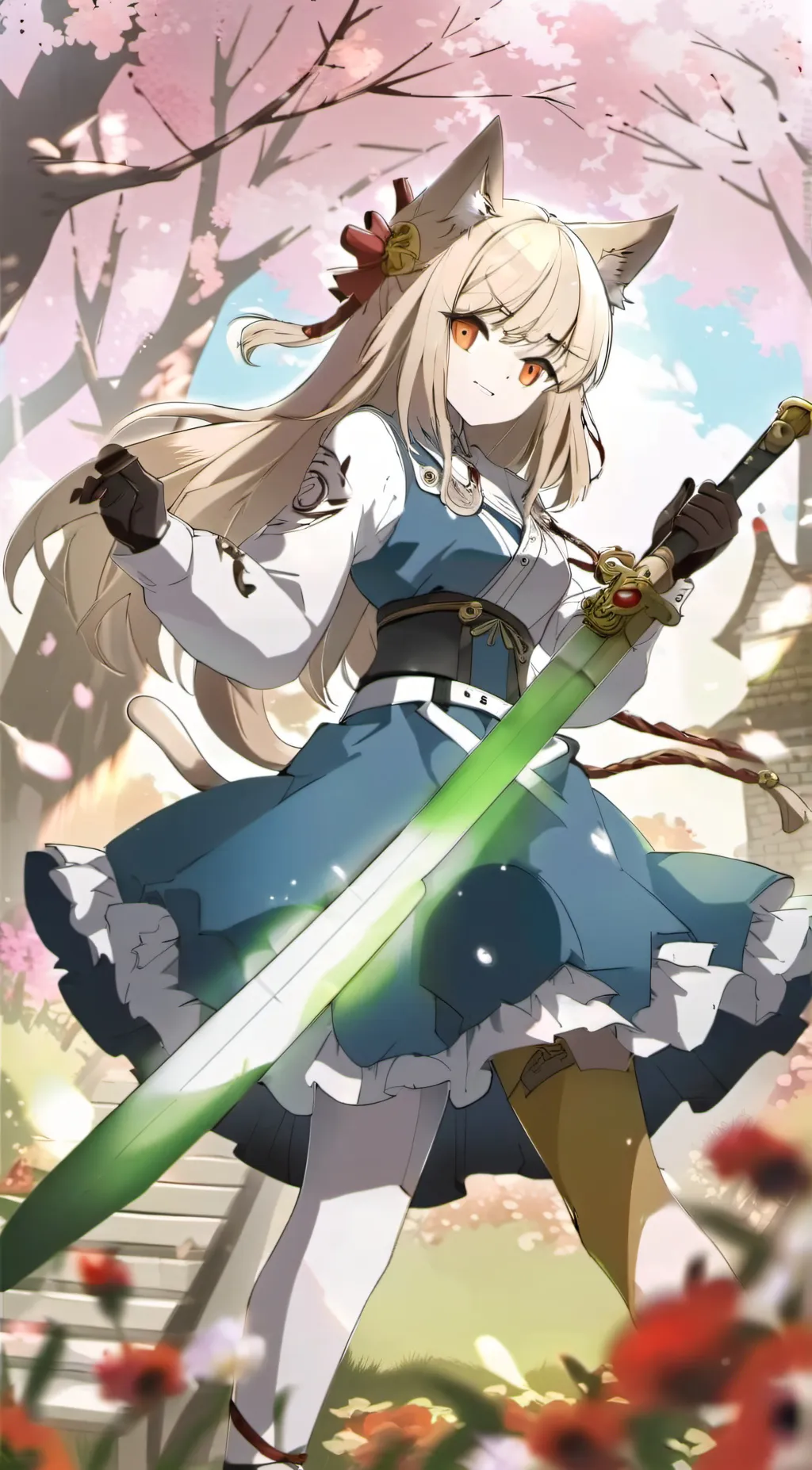 ai character: Akari background
