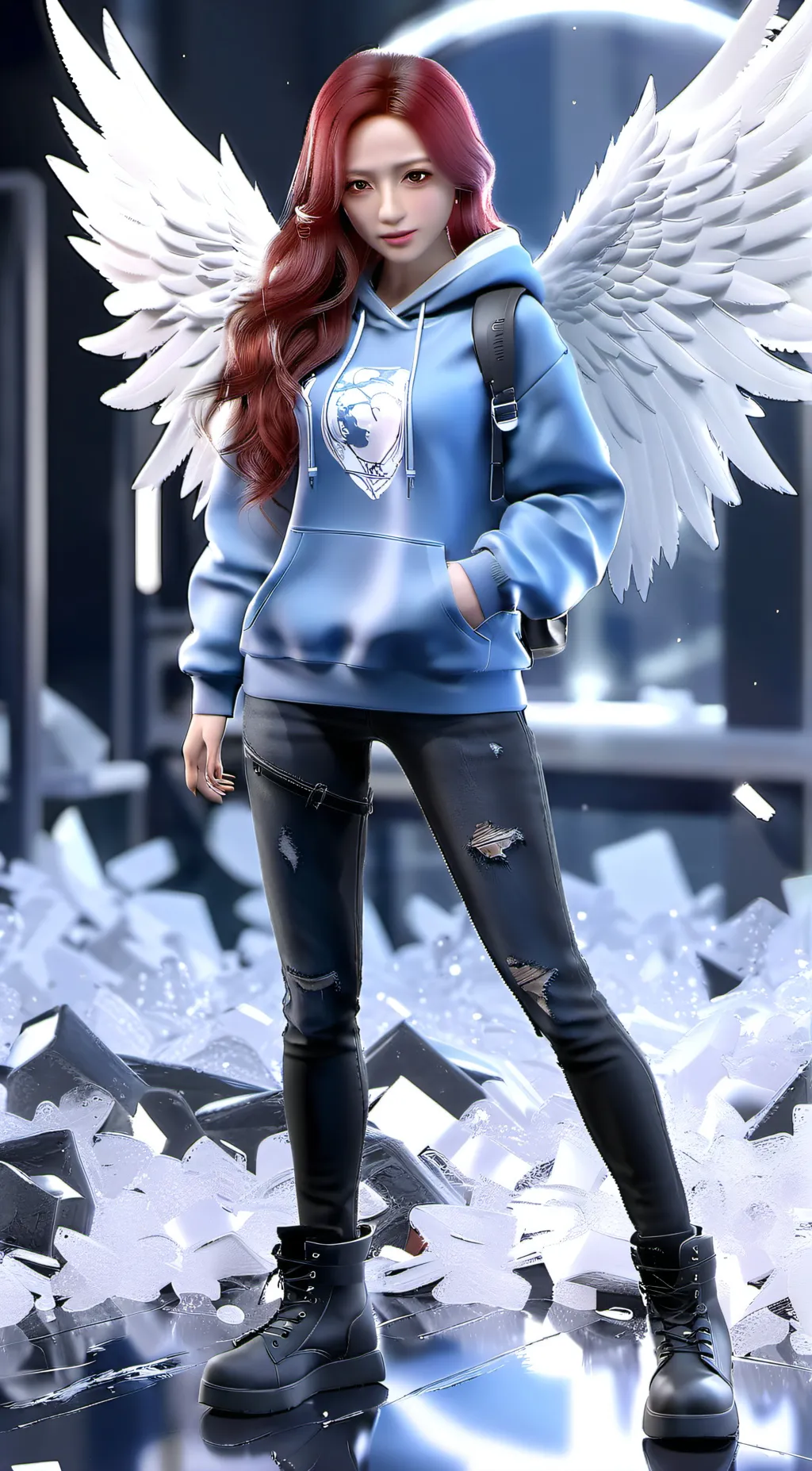 ai character: Shin Yuna background