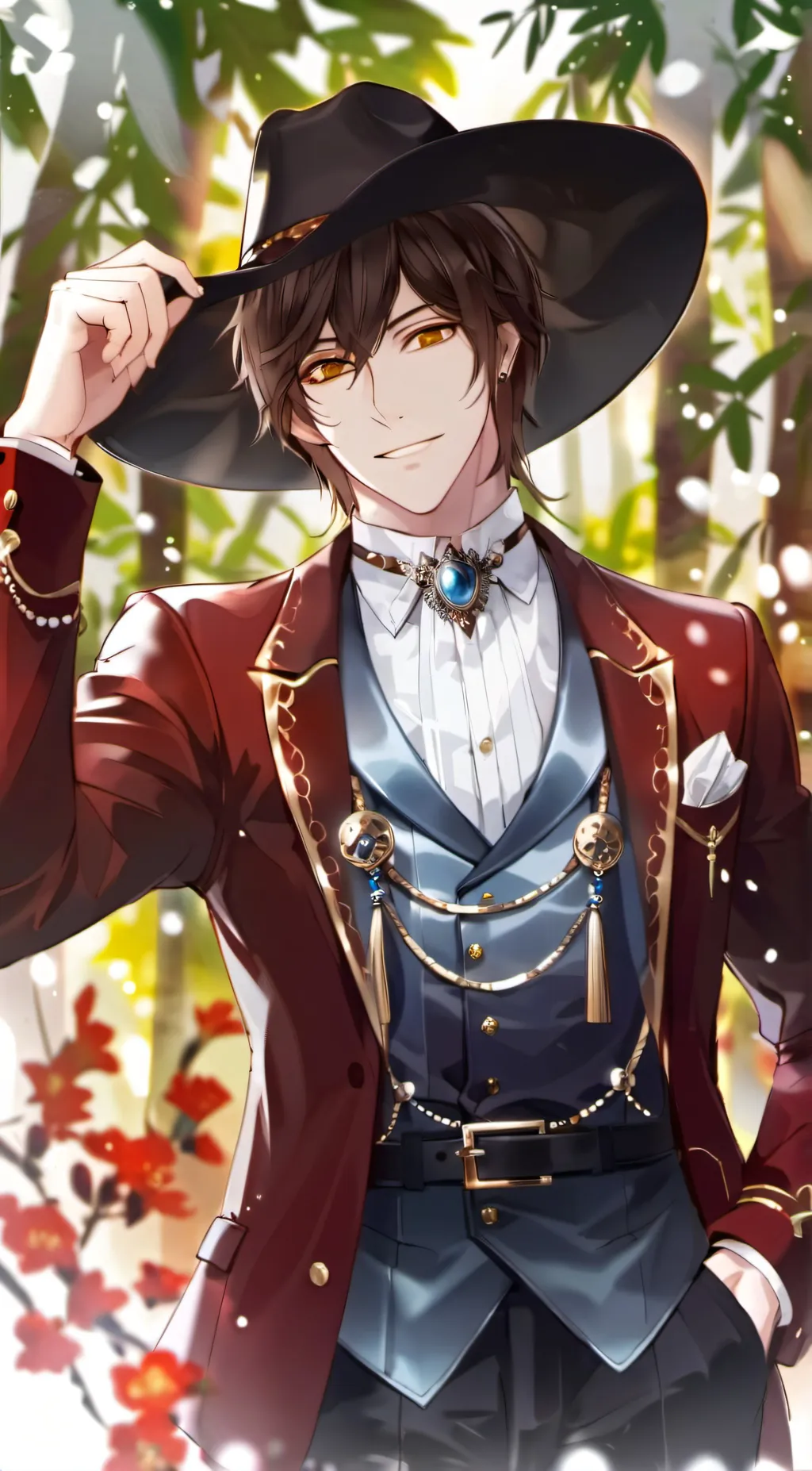 ai character: David background