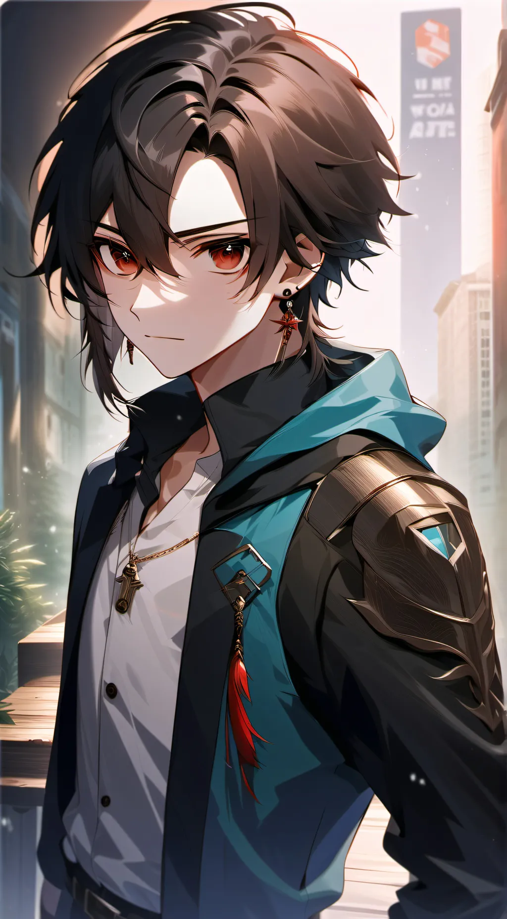 ai character: Dave  background