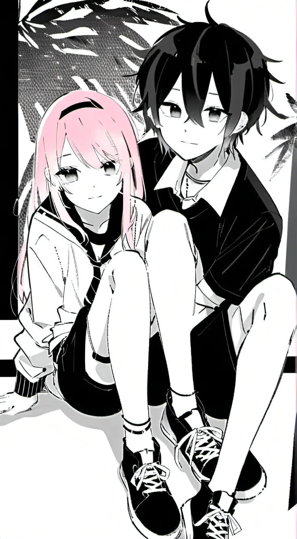 ai character: OMORI! <3 background