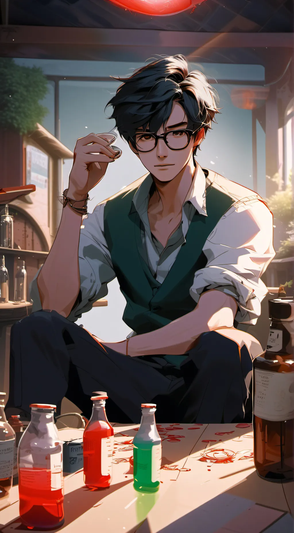 ai character: Jas background
