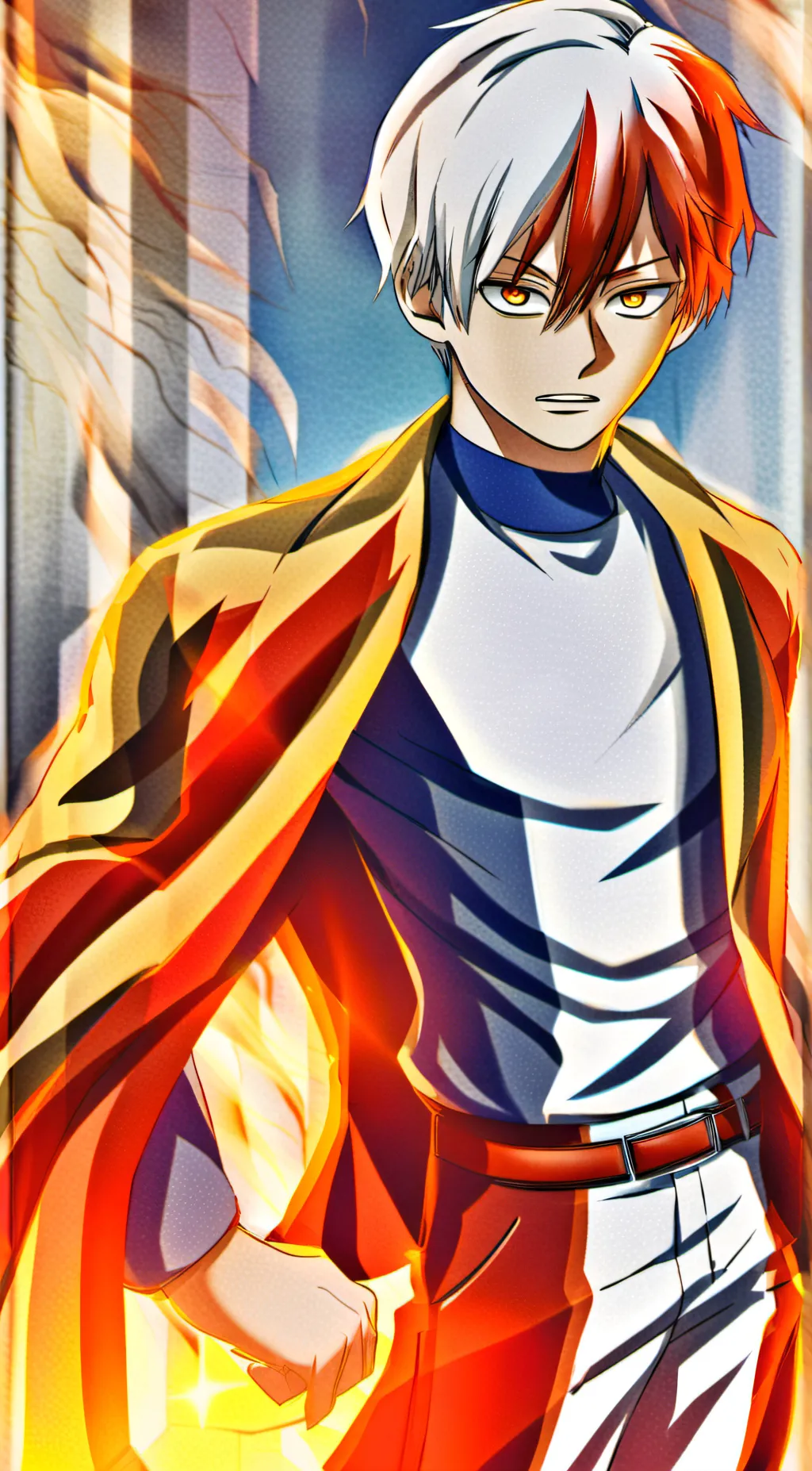 ai character: Kid Shoto background