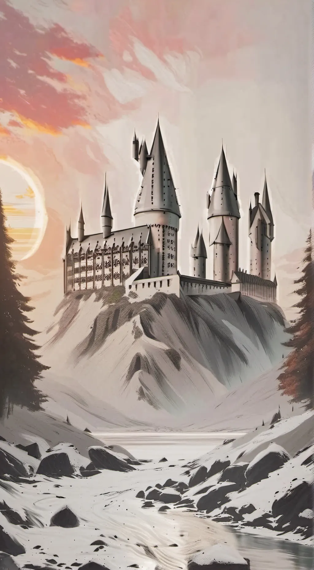 ai character: Hogwarts background