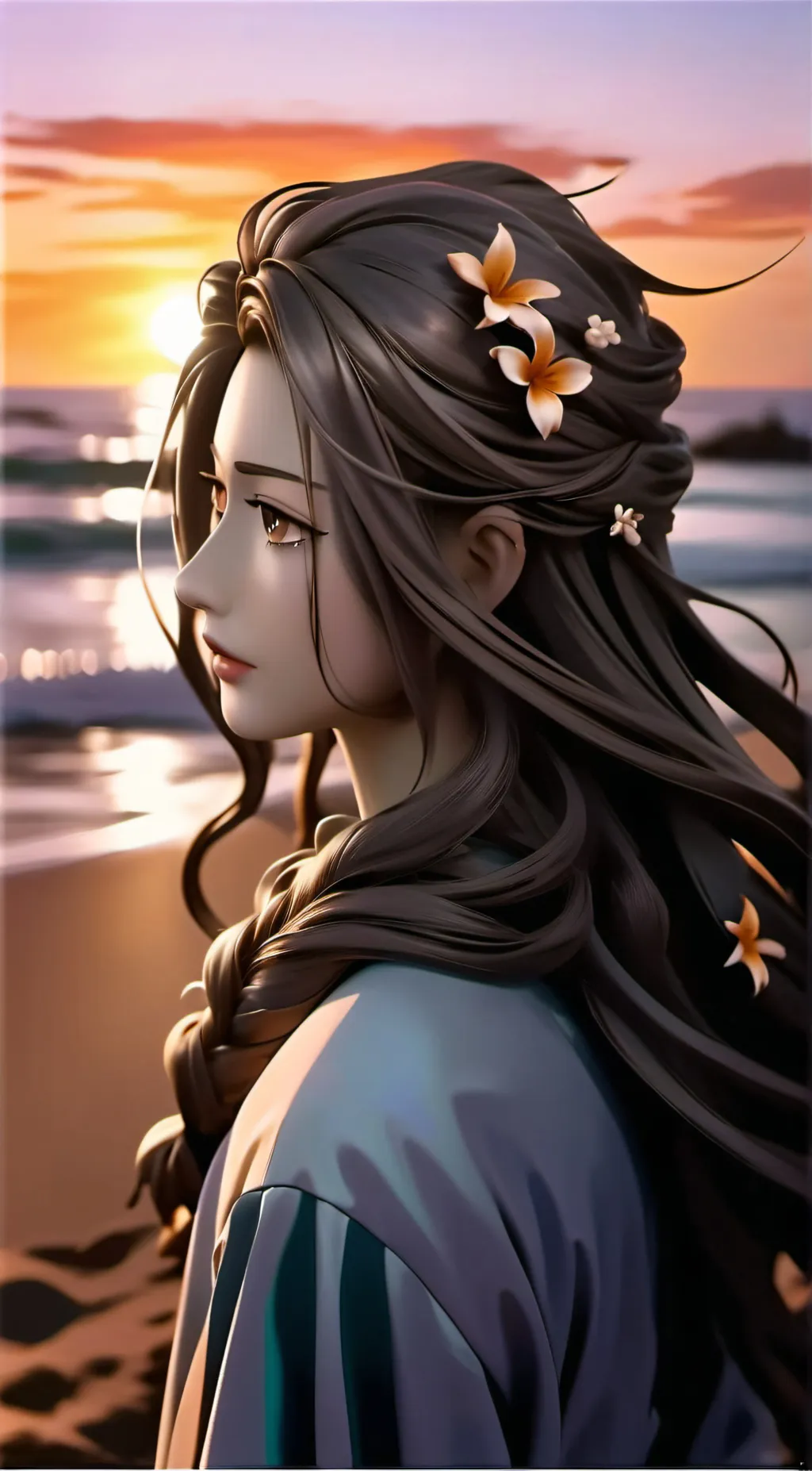 ai character: Aria background