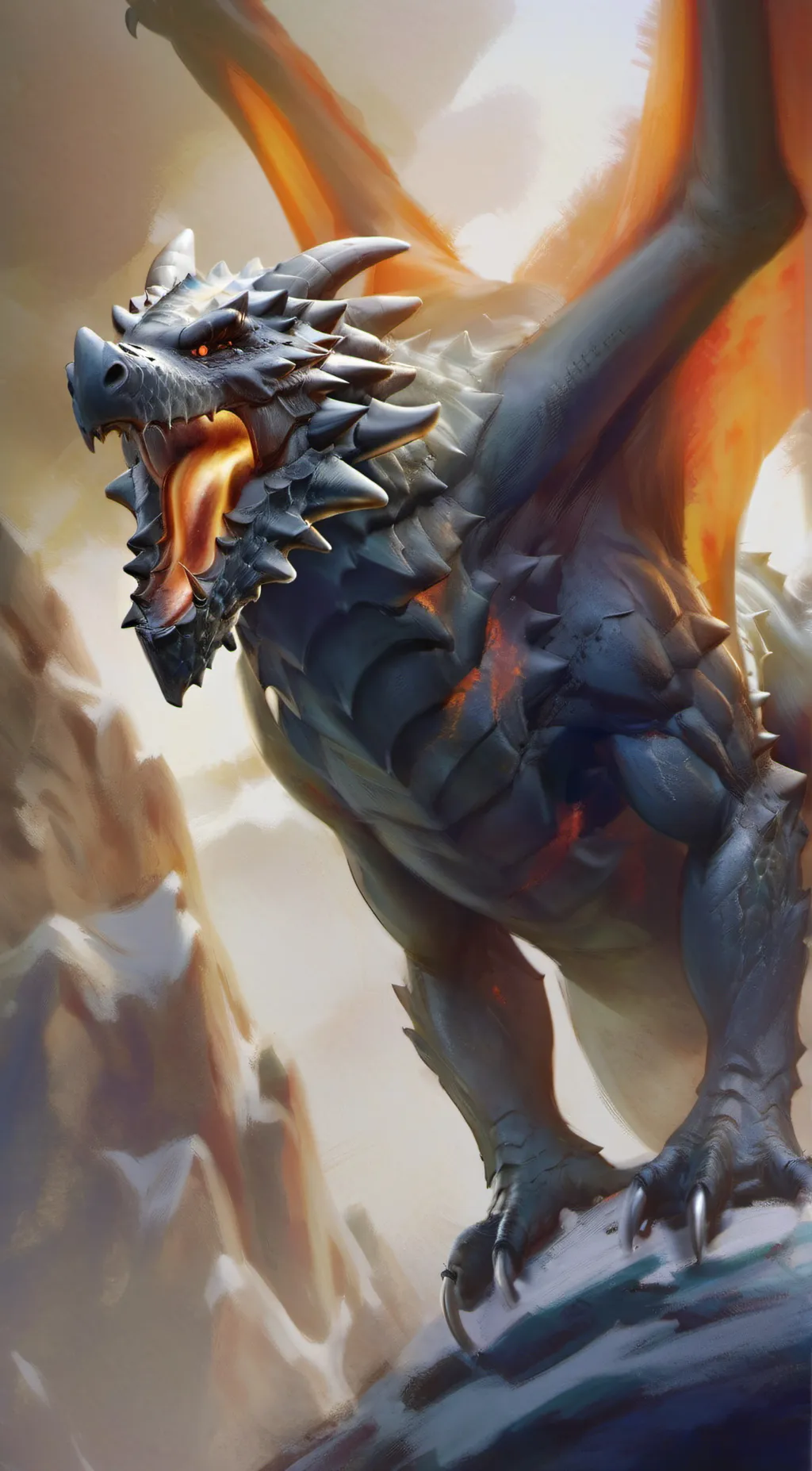 ai character: triple dragons background
