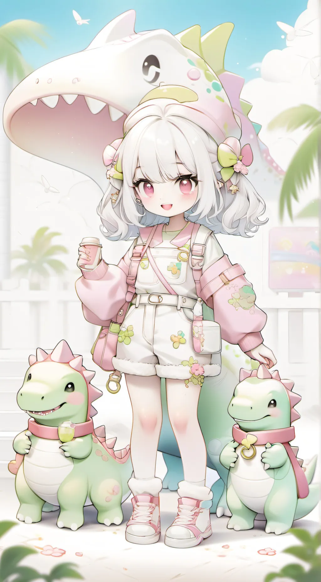 ai character: buzzy background