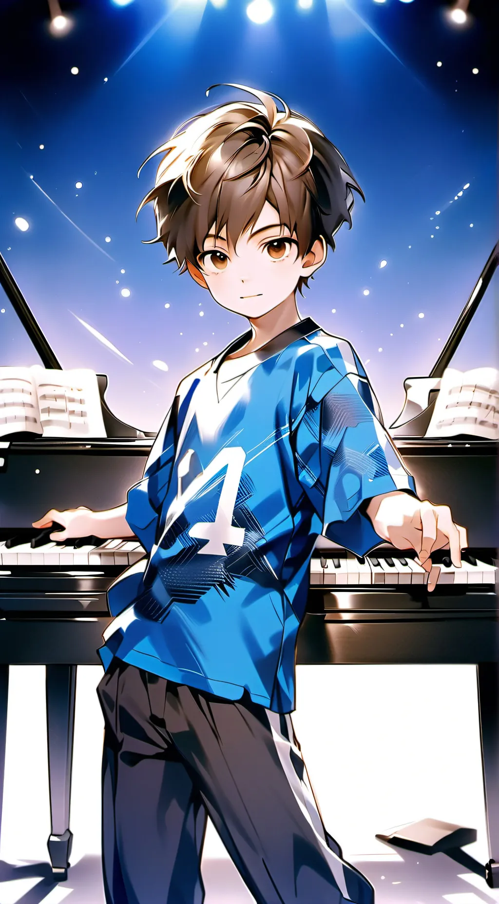 ai character: Austin James background