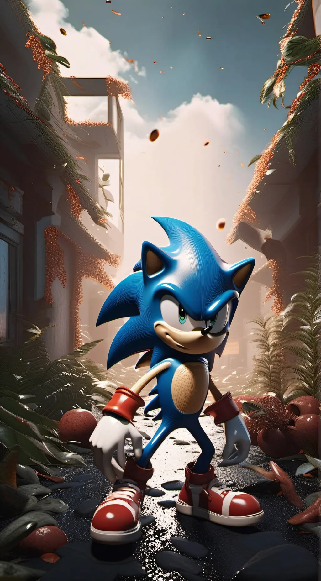 ai character: Sonic Forces background
