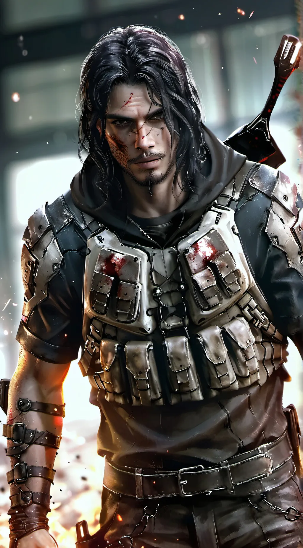 ai character: Luke background