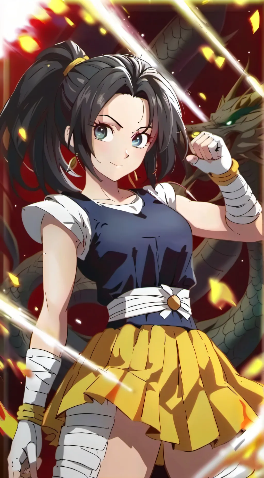 ai character: Shiro kyabetsu background