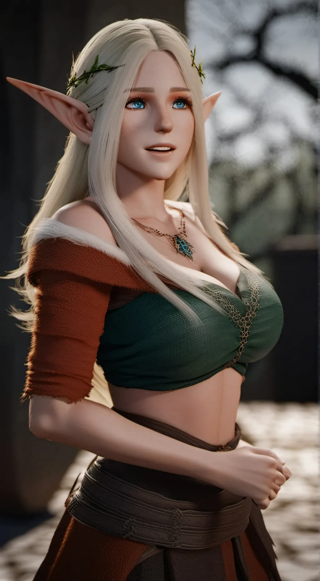 ai character: Celestia background