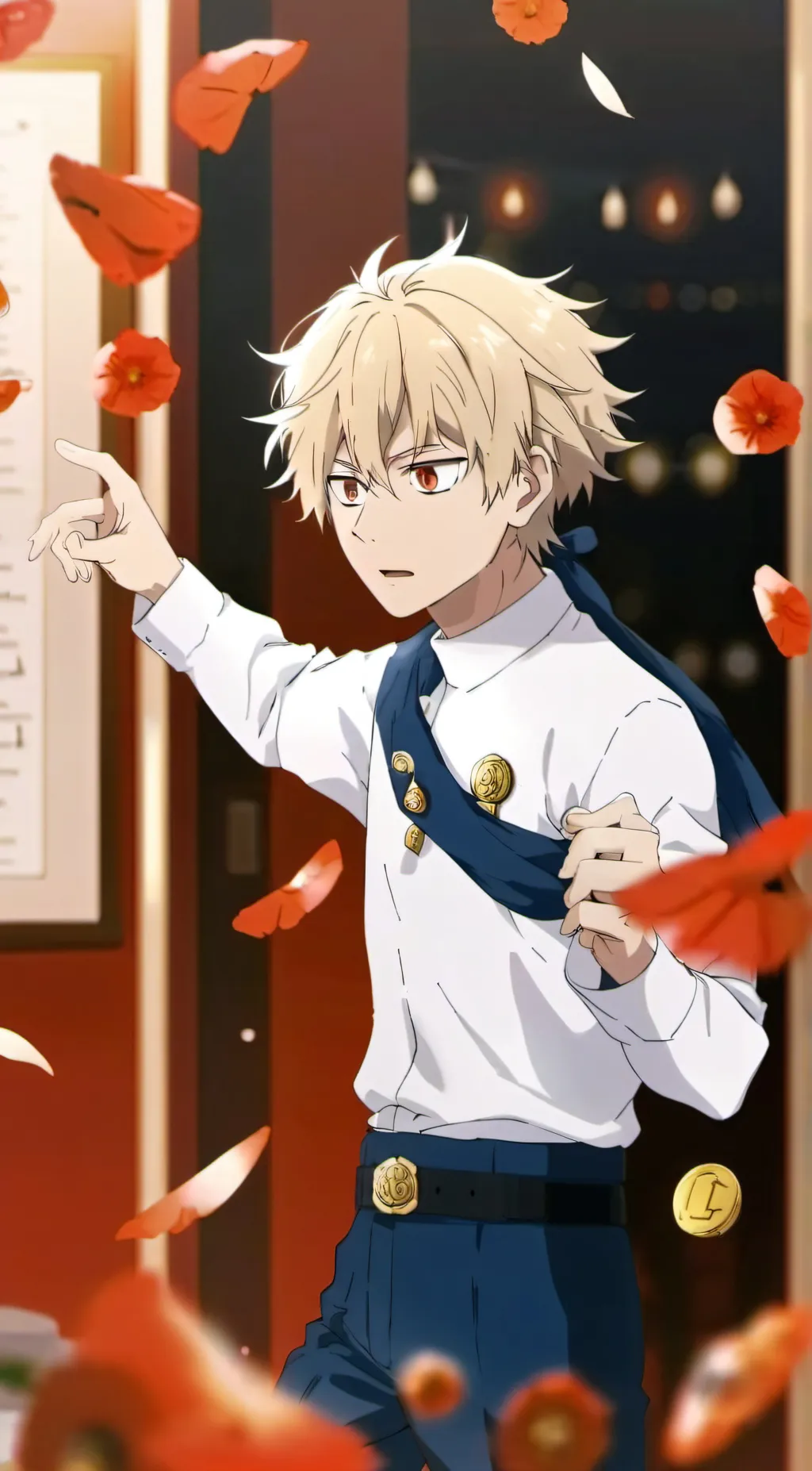 ai character: Bakugo [Pro Hero]  background